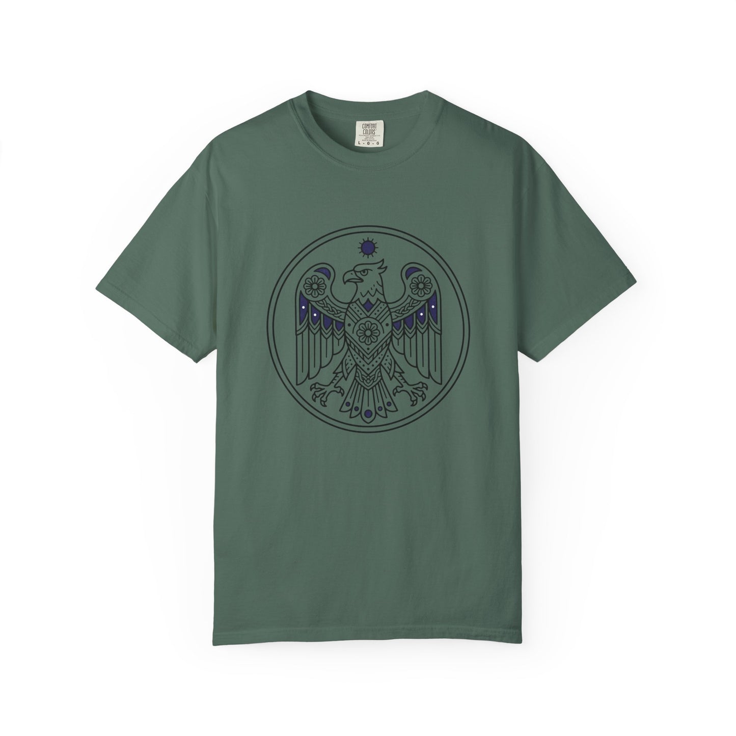 Eagle Mandala T-Shirt — Vintage Sacred Geometry Graphic Tee