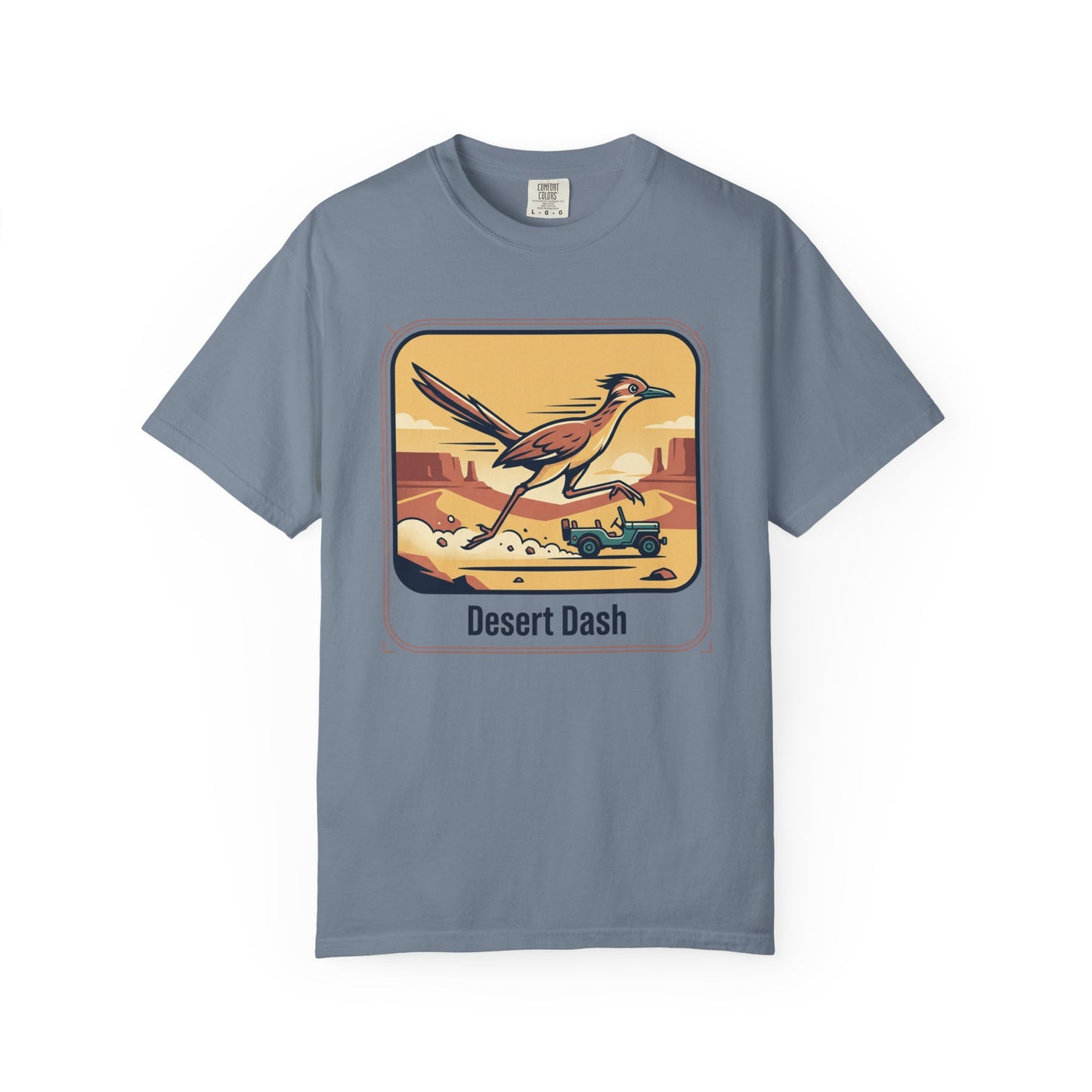 Desert Dash T-Shirt — Roadrunner Retro Graphic Tee