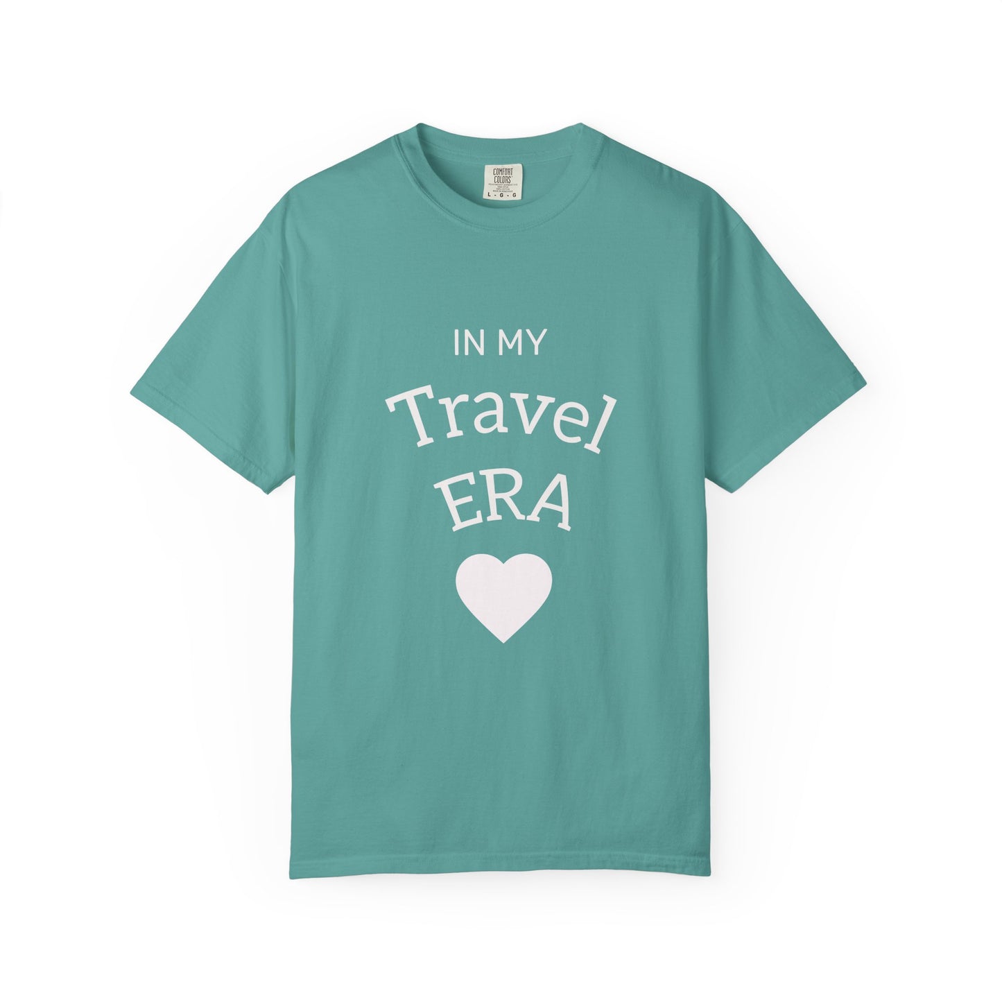 Travel Era T-Shirt — "In My Travel Era" Vintage Heart Tee for Travelers