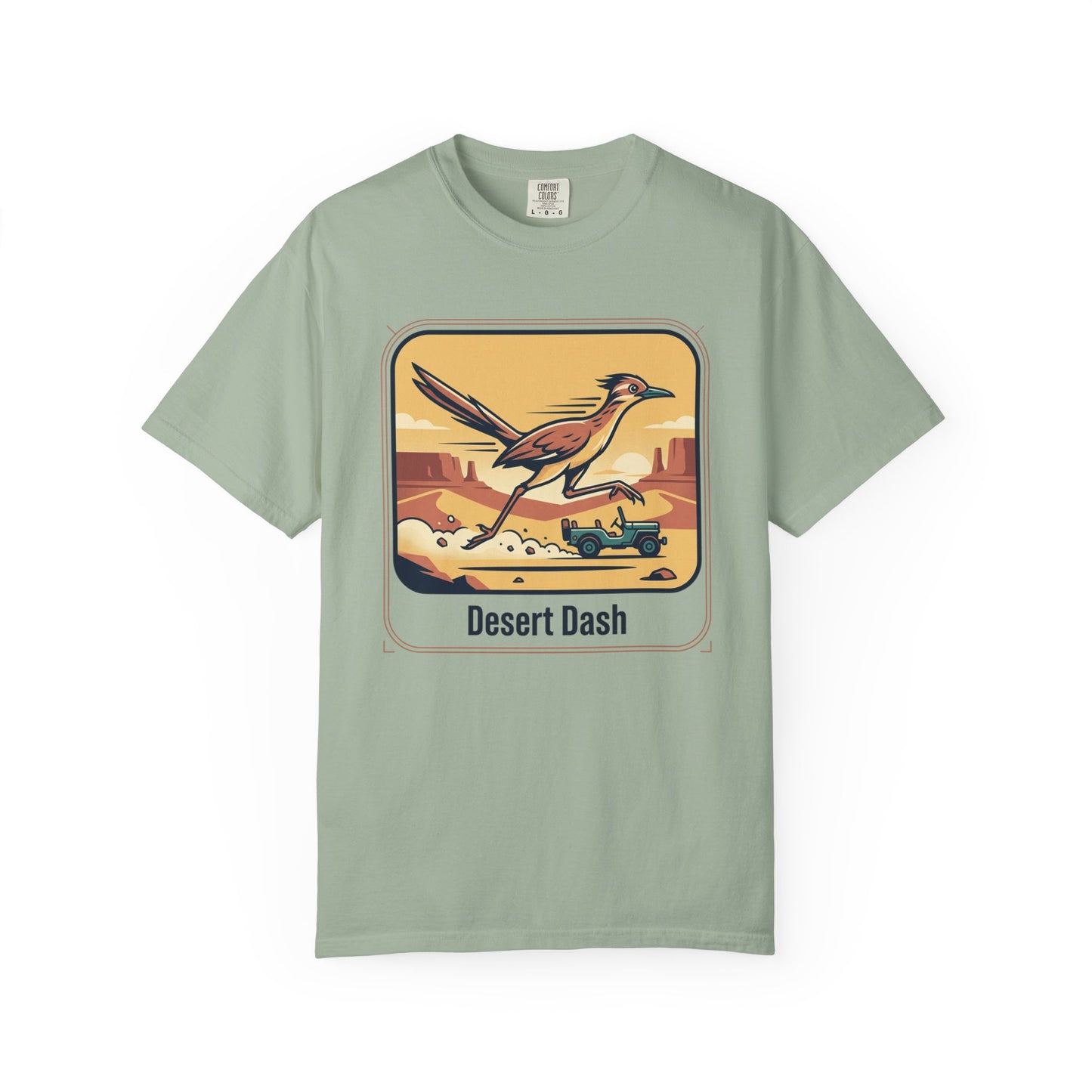 Desert Dash T-Shirt — Roadrunner Retro Graphic Tee