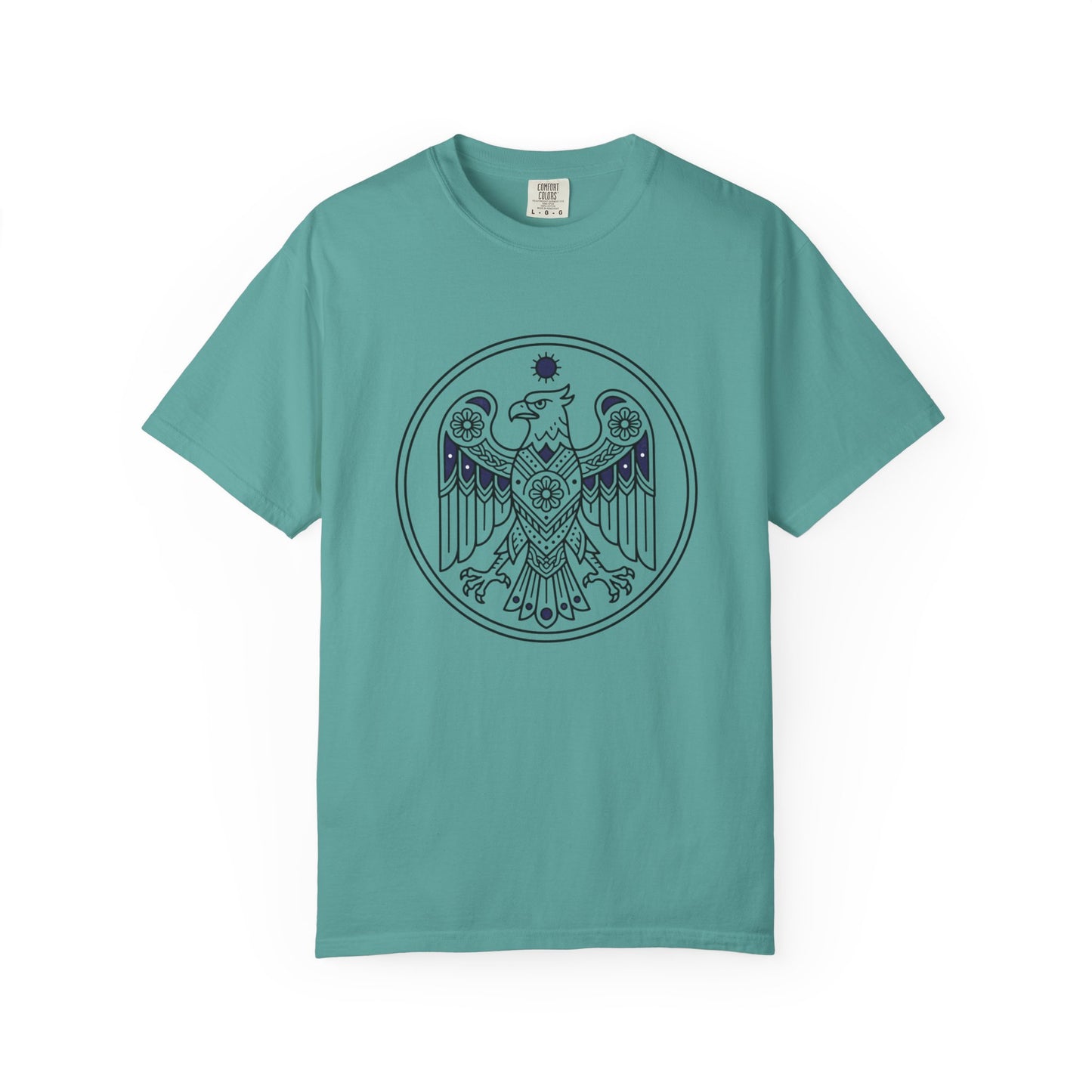 Eagle Mandala T-Shirt — Vintage Sacred Geometry Graphic Tee