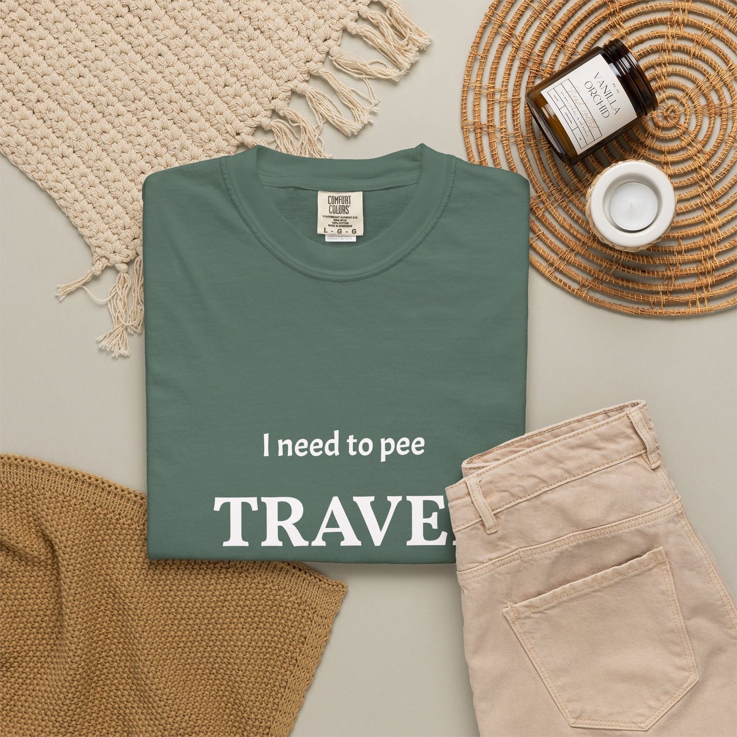I Need to Pee Travel Club T-Shirt