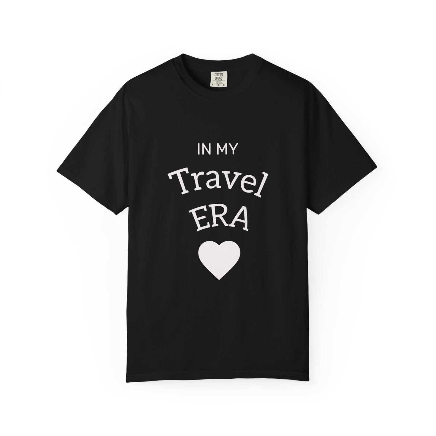 Travel Era T-Shirt — "In My Travel Era" Vintage Heart Tee for Travelers