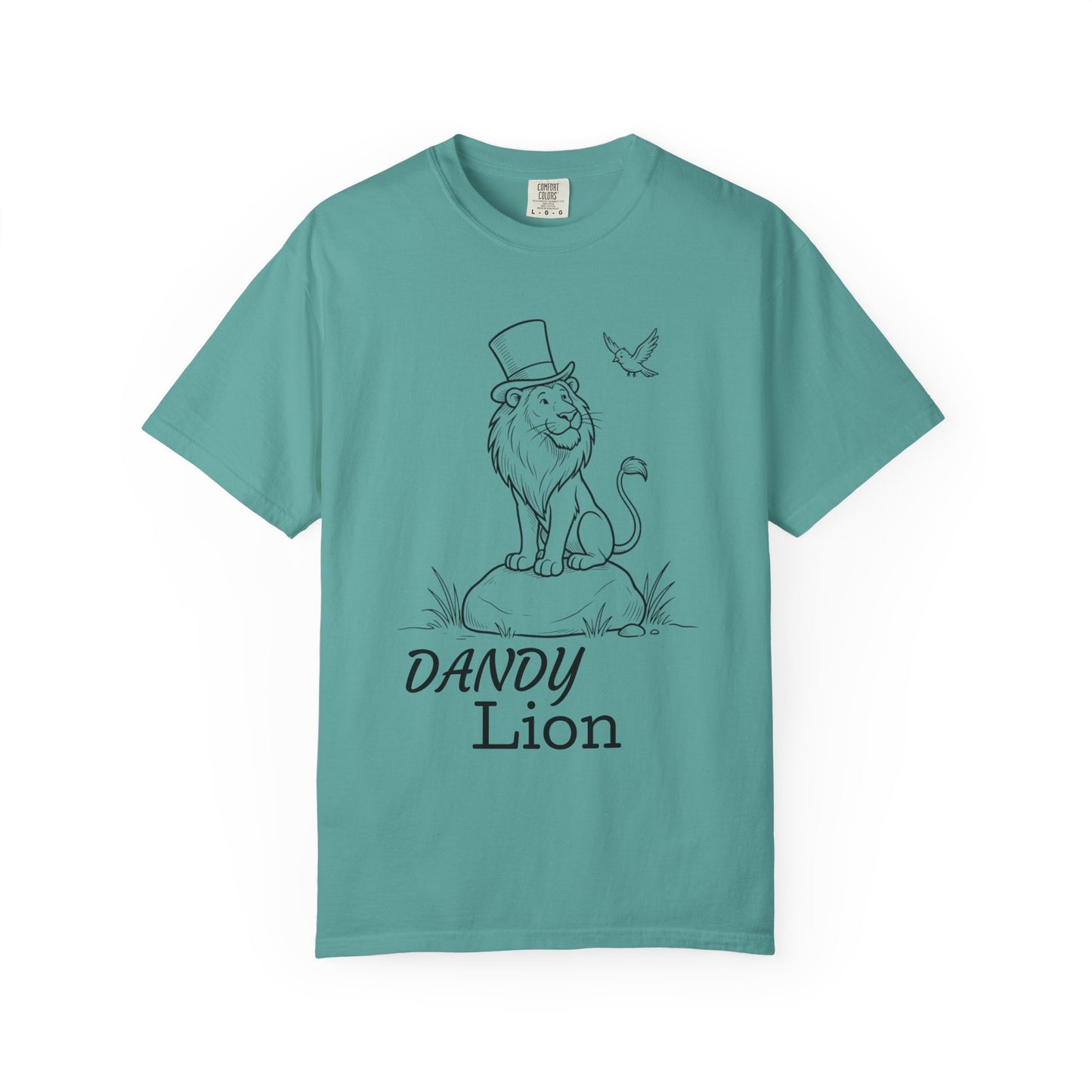 Dandy Lion T-Shirt — Vintage Top Hat Lion Graphic Tee