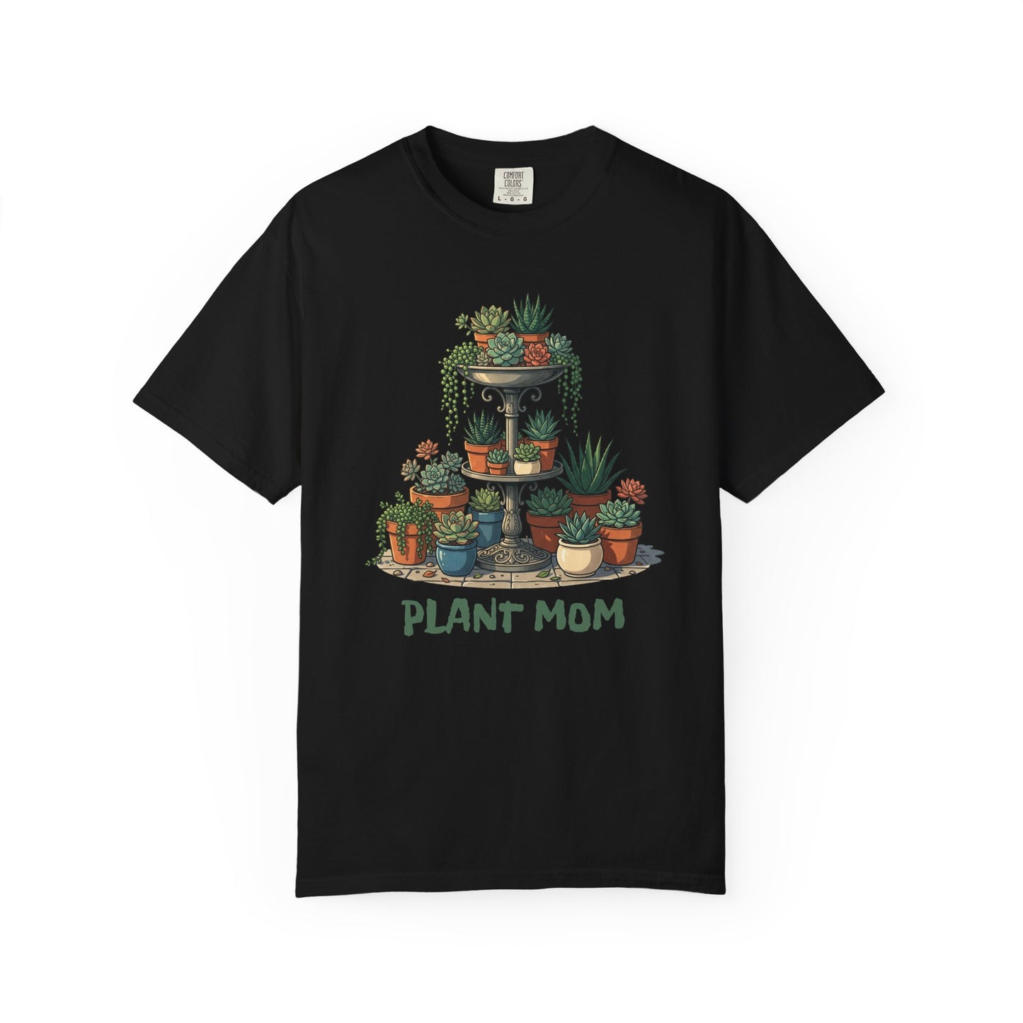 Plant Mom T-Shirt — Cute Potted Plants Graphic Tee