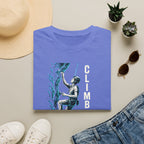 Climber Scaling Cliff T-Shirt