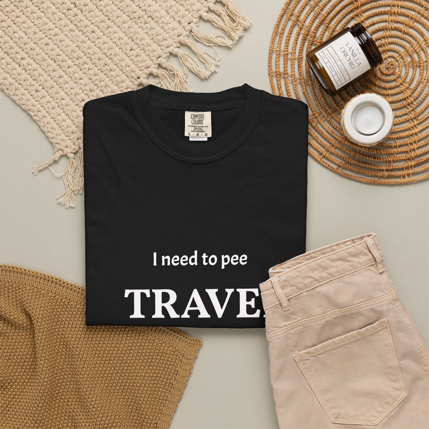 I Need to Pee Travel Club T-Shirt