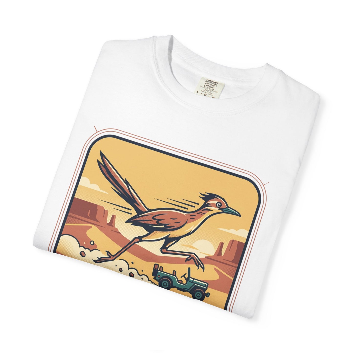 Desert Dash T-Shirt — Roadrunner Retro Graphic Tee