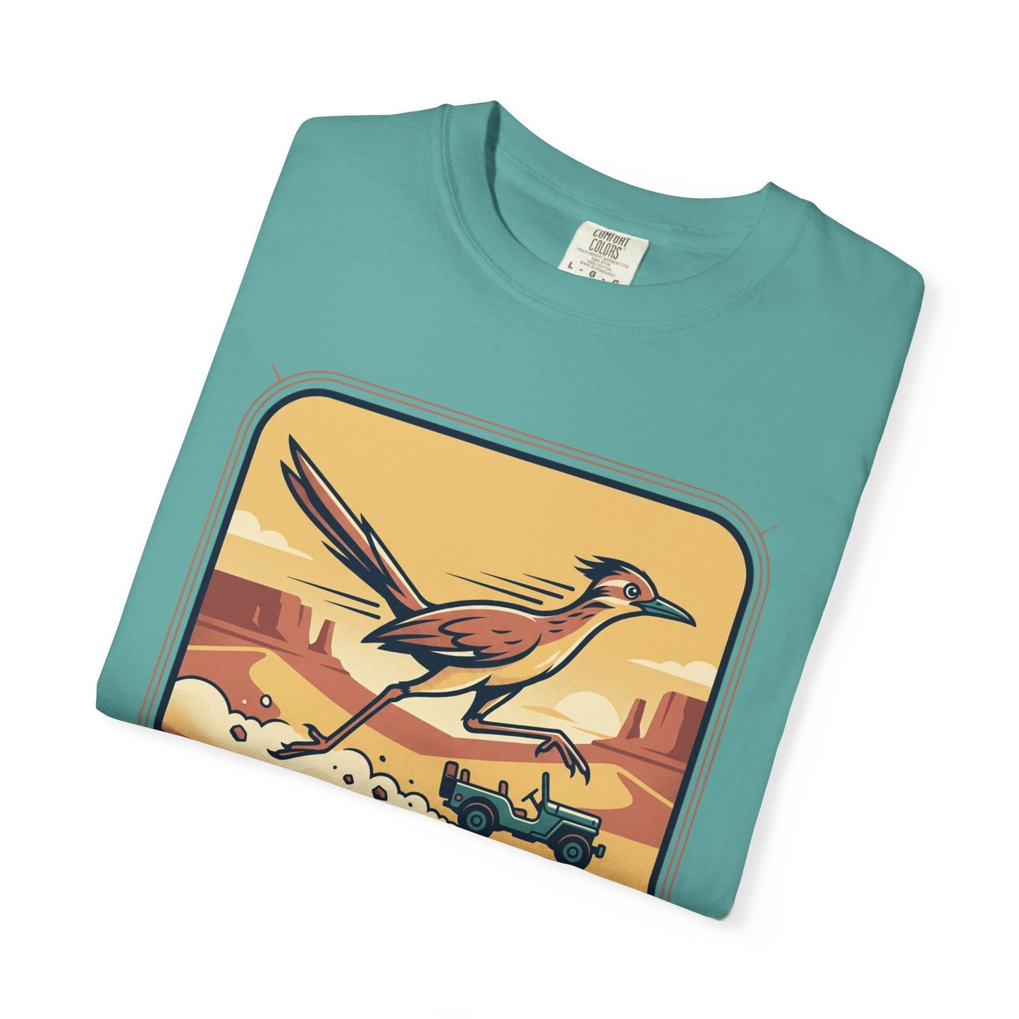 Desert Dash T-Shirt — Roadrunner Retro Graphic Tee