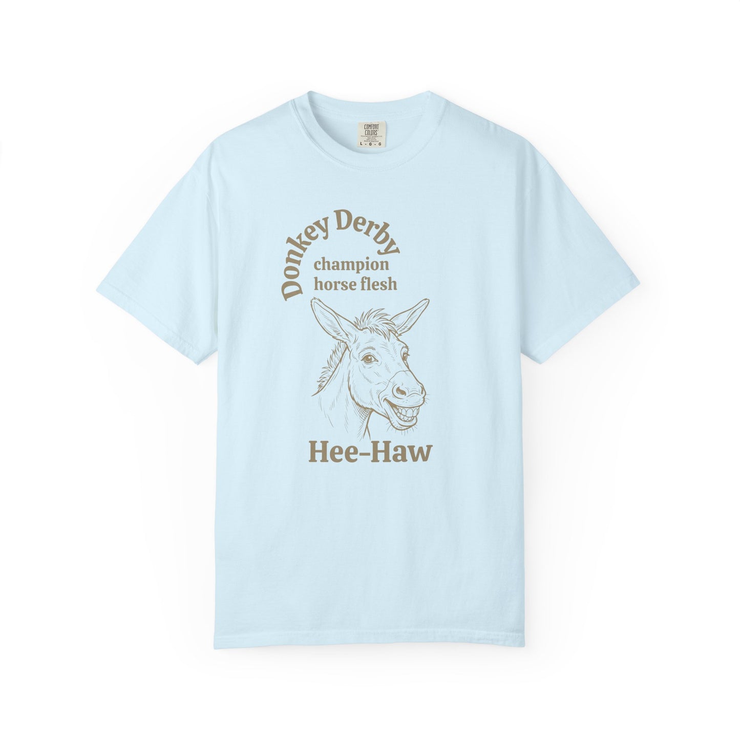 Donkey Derby Hee-Haw Graphic T-Shirt — Vintage Farm Animal Tee