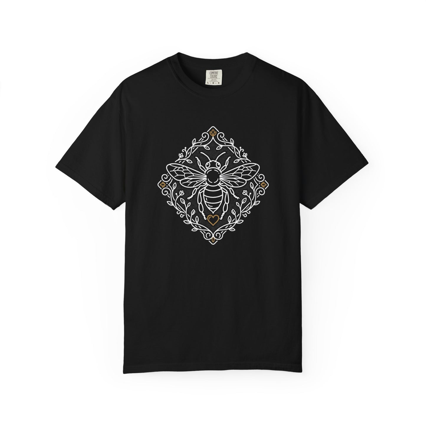 Bee Botanical T-Shirt — Vintage Floral Bee Graphic Tee