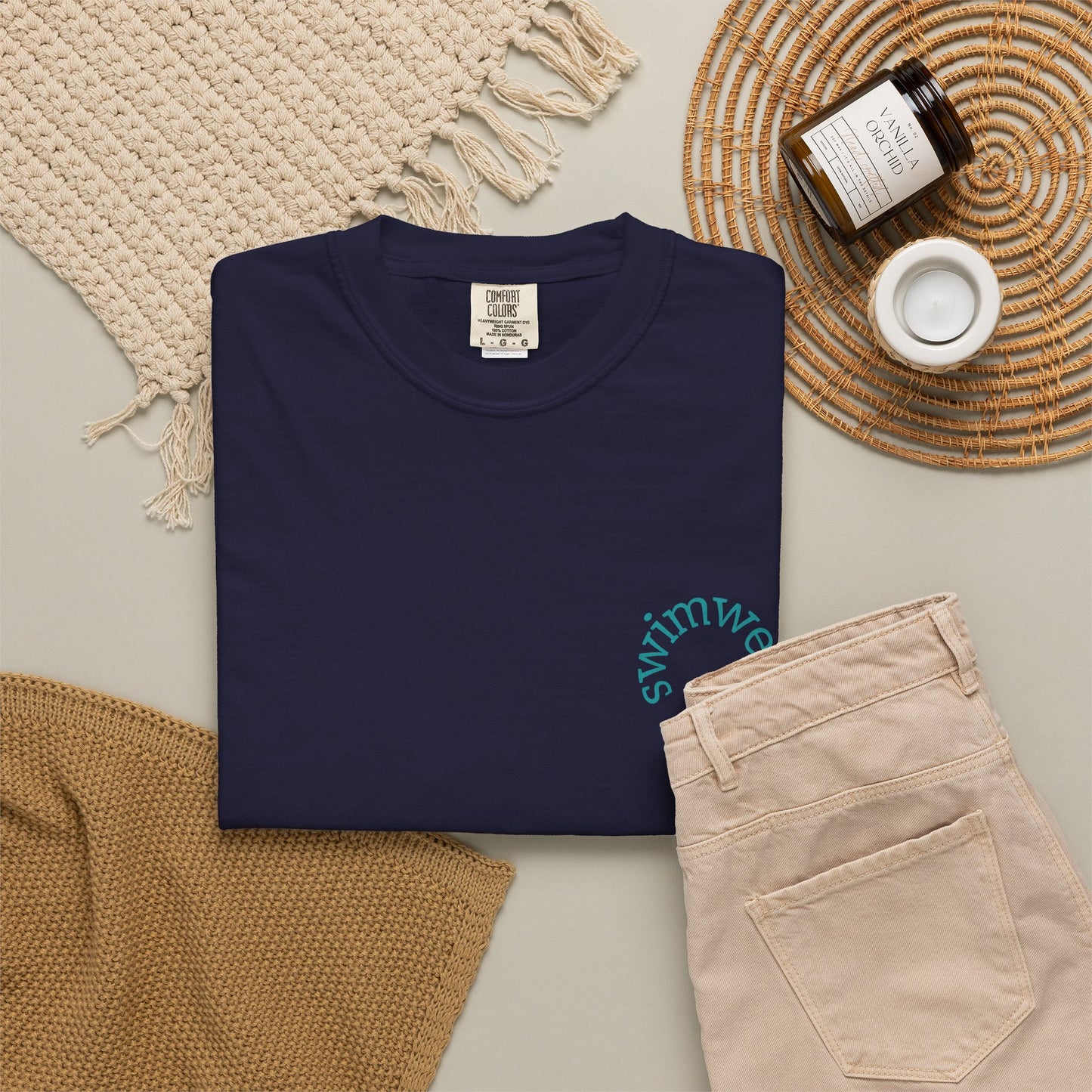 Explore & Dive T-Shirt — 'Swimmules Across America' Retro Swim Graphic Tee