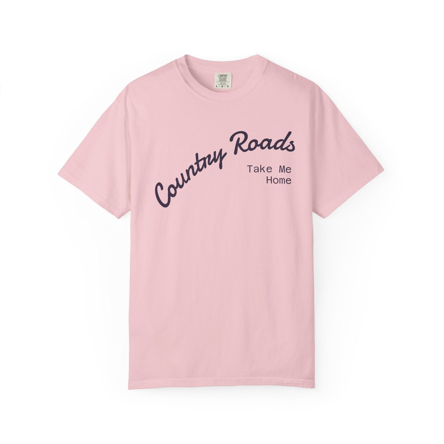 Country Roads T‑Shirt – "Country Roads Take Me Home" Vintage Graphic Tee