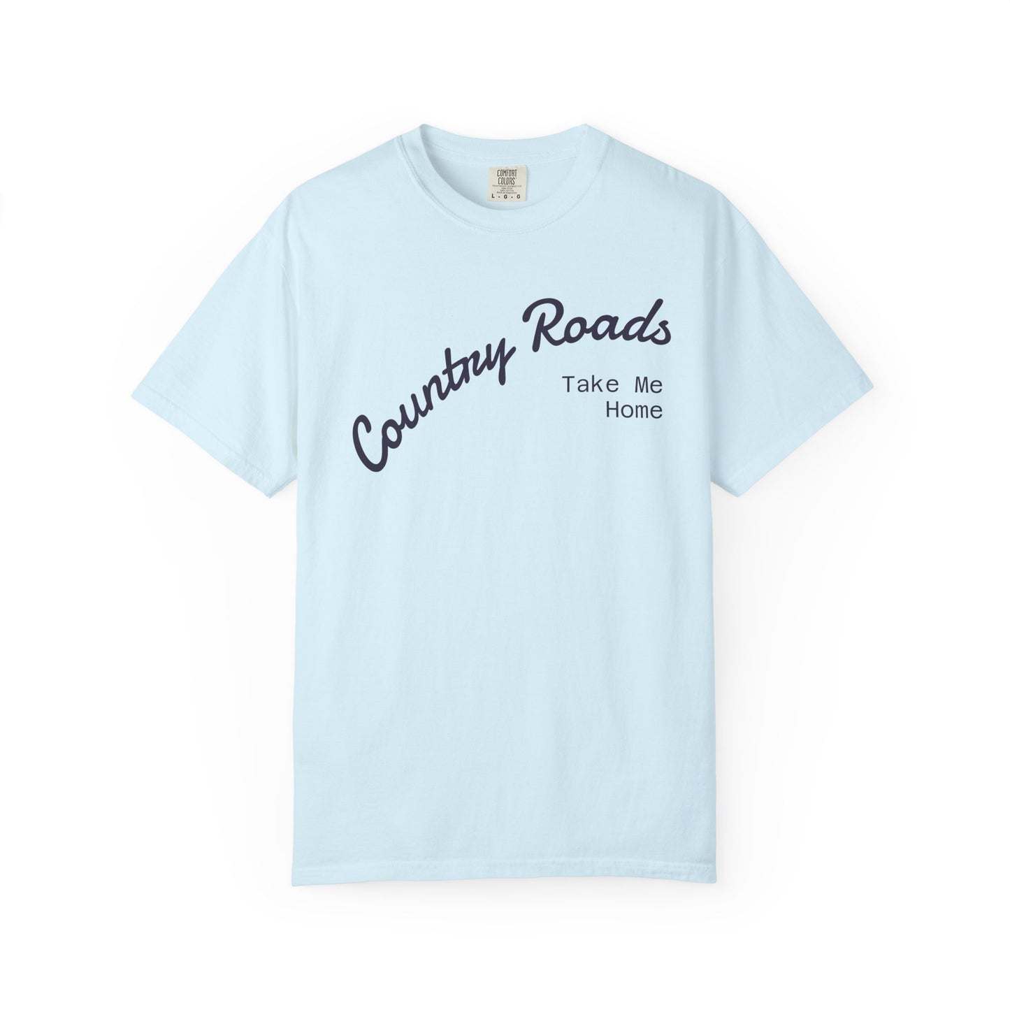 Country Roads T‑Shirt – "Country Roads Take Me Home" Vintage Graphic Tee
