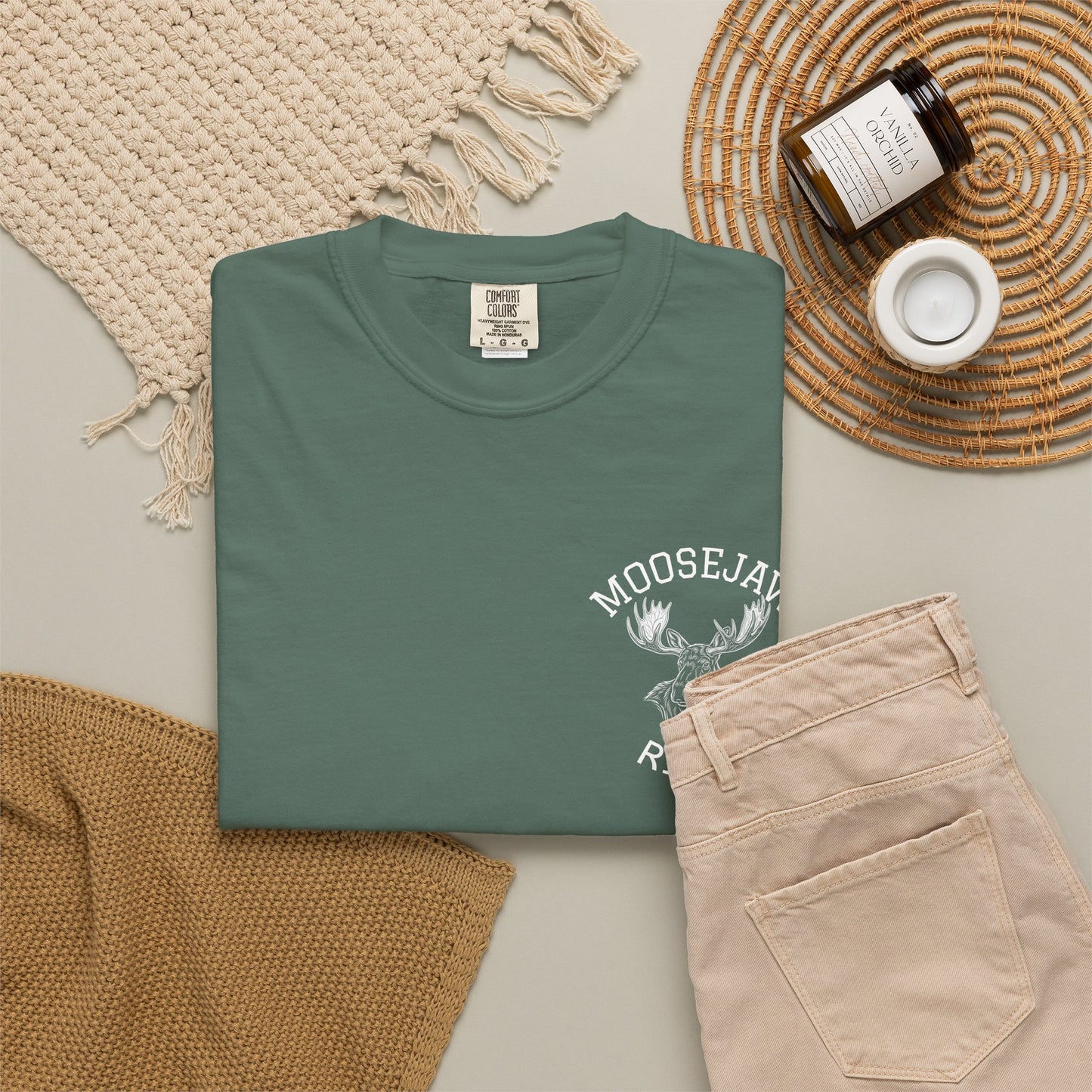 Moosejaw Ridge Graphic T-Shirt — Vintage Moose Head Tee