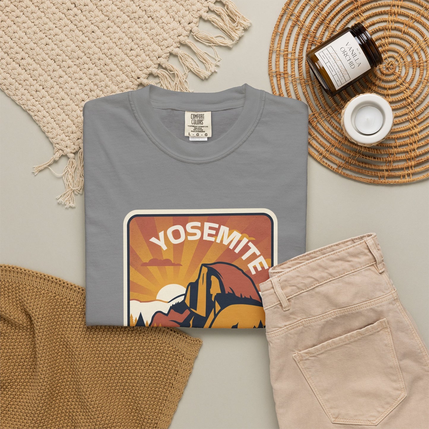 Yosemite Sunset Graphic T-Shirt