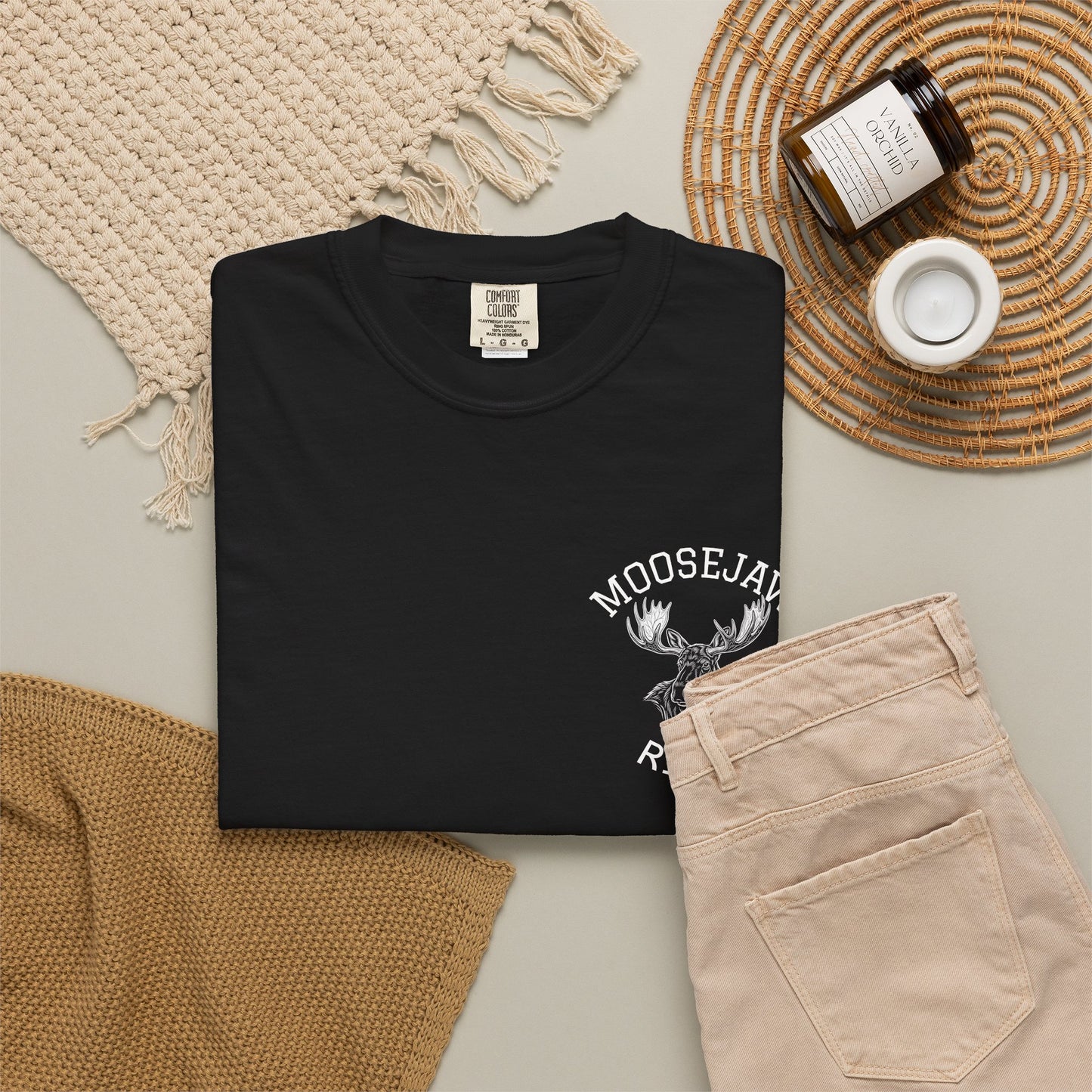 Moosejaw Ridge Graphic T-Shirt — Vintage Moose Head Tee