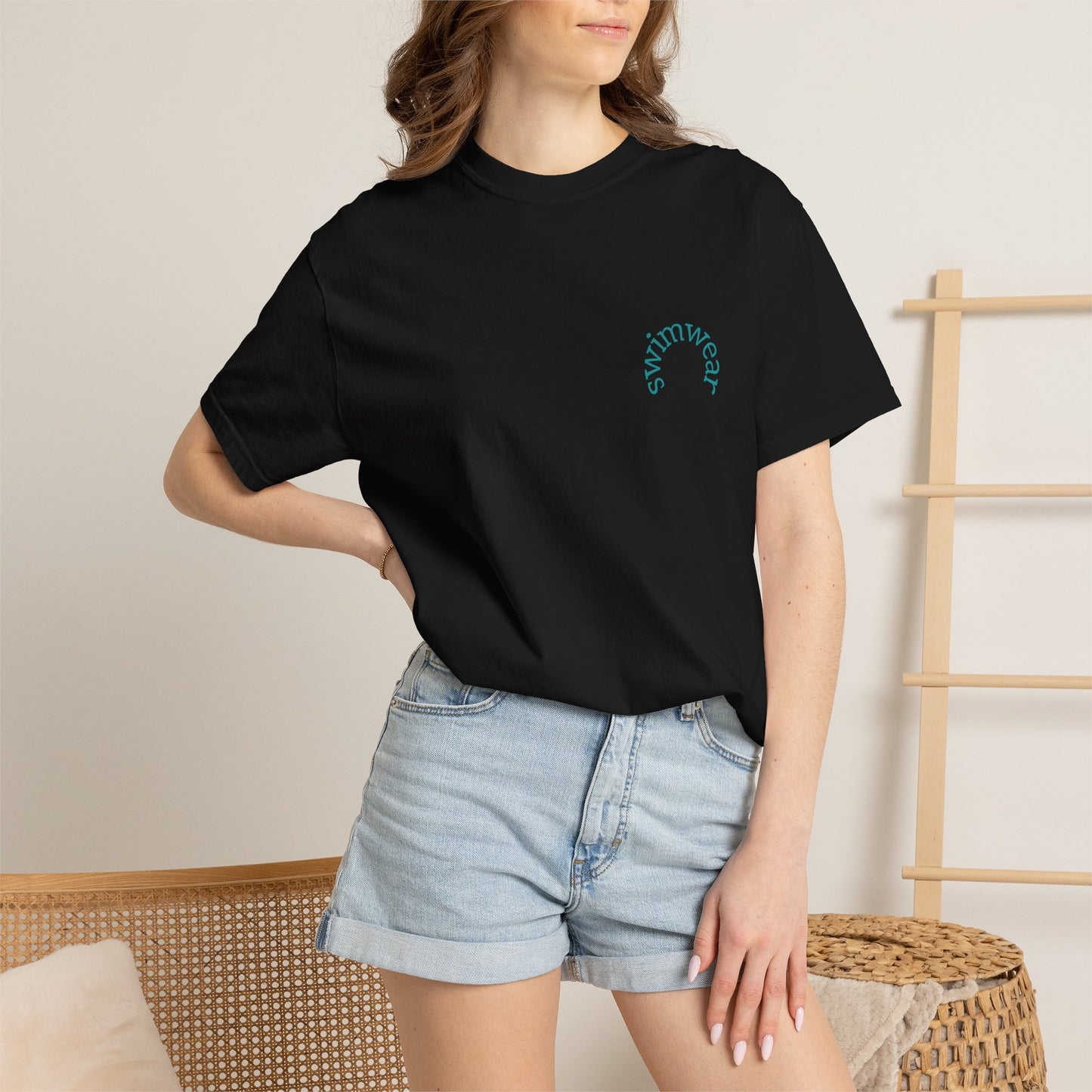 Explore & Dive T-Shirt — 'Swimmules Across America' Retro Swim Graphic Tee