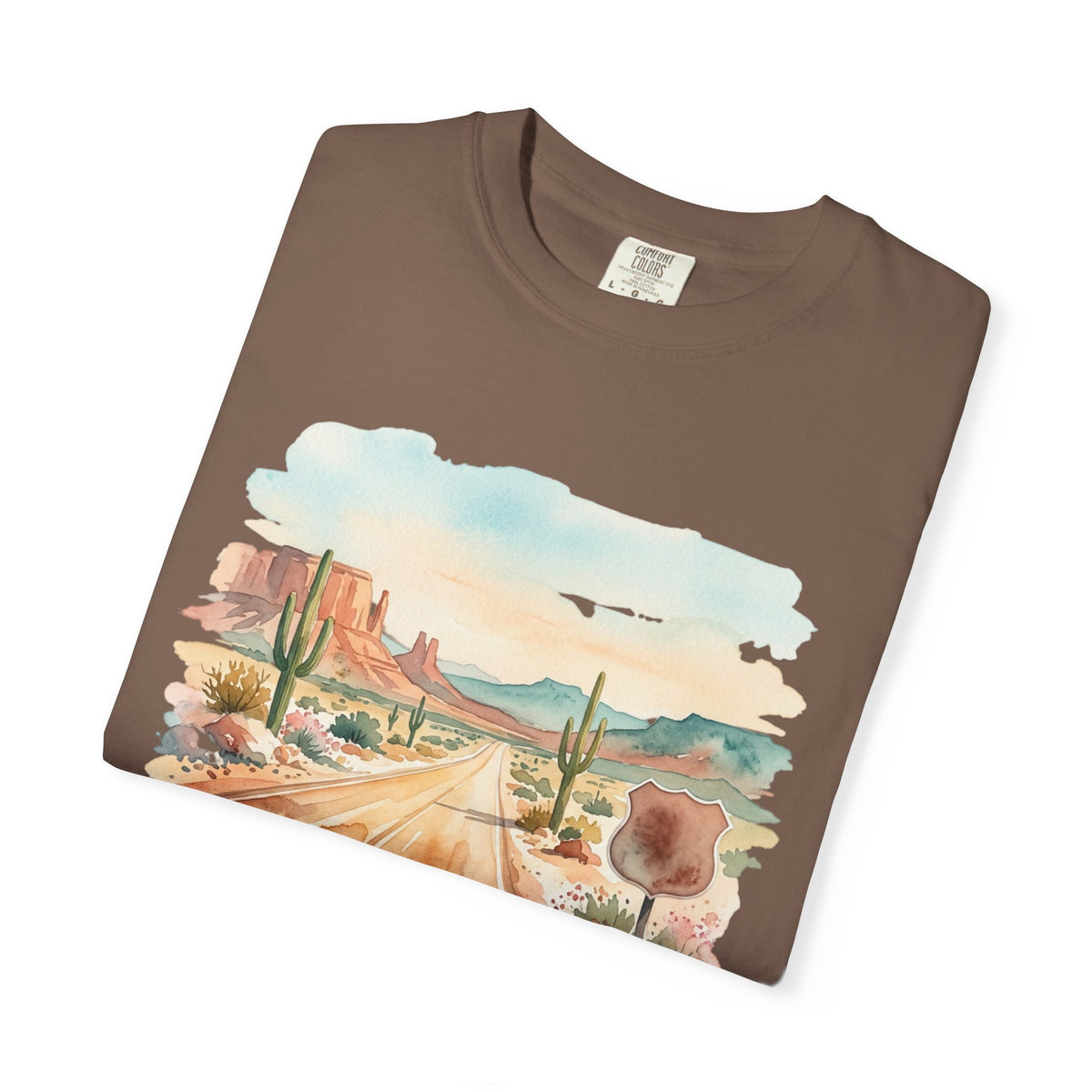 Scenic Highways Please! T-Shirt — Floral Travel Roadtrip Tee or