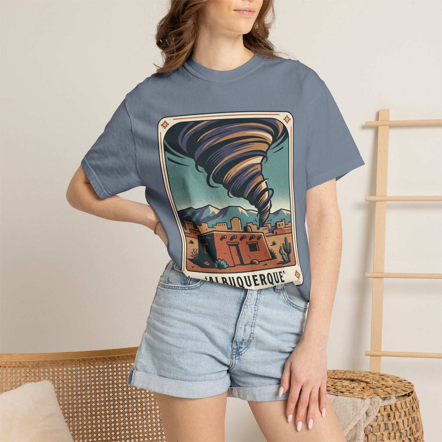 Albuquerque Vintage Tornado Graphic T-Shirt