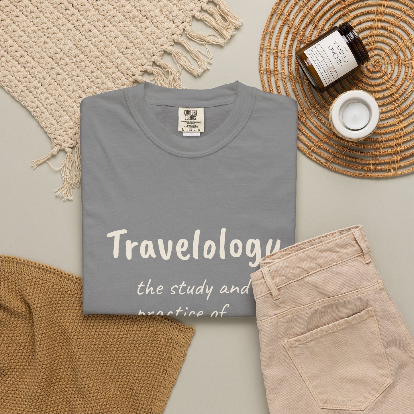 Travelology T-Shirt — "the study and practice of going places" Travel Tee