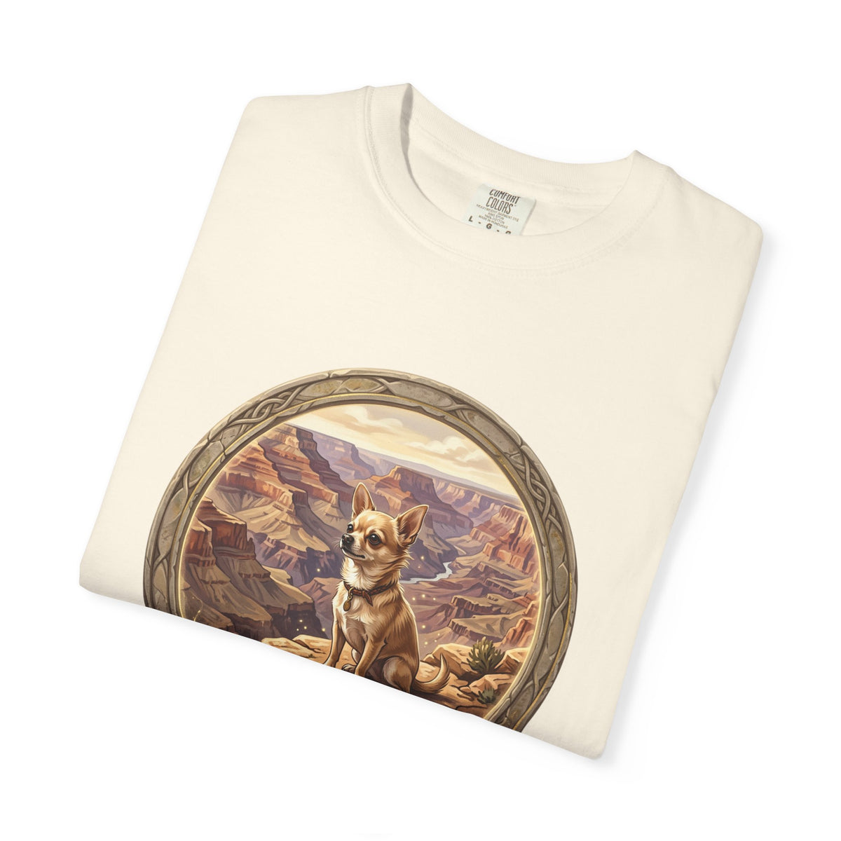 Desert Corgi Scenic T-Shirt — Corgi at the Canyon Graphic Tee