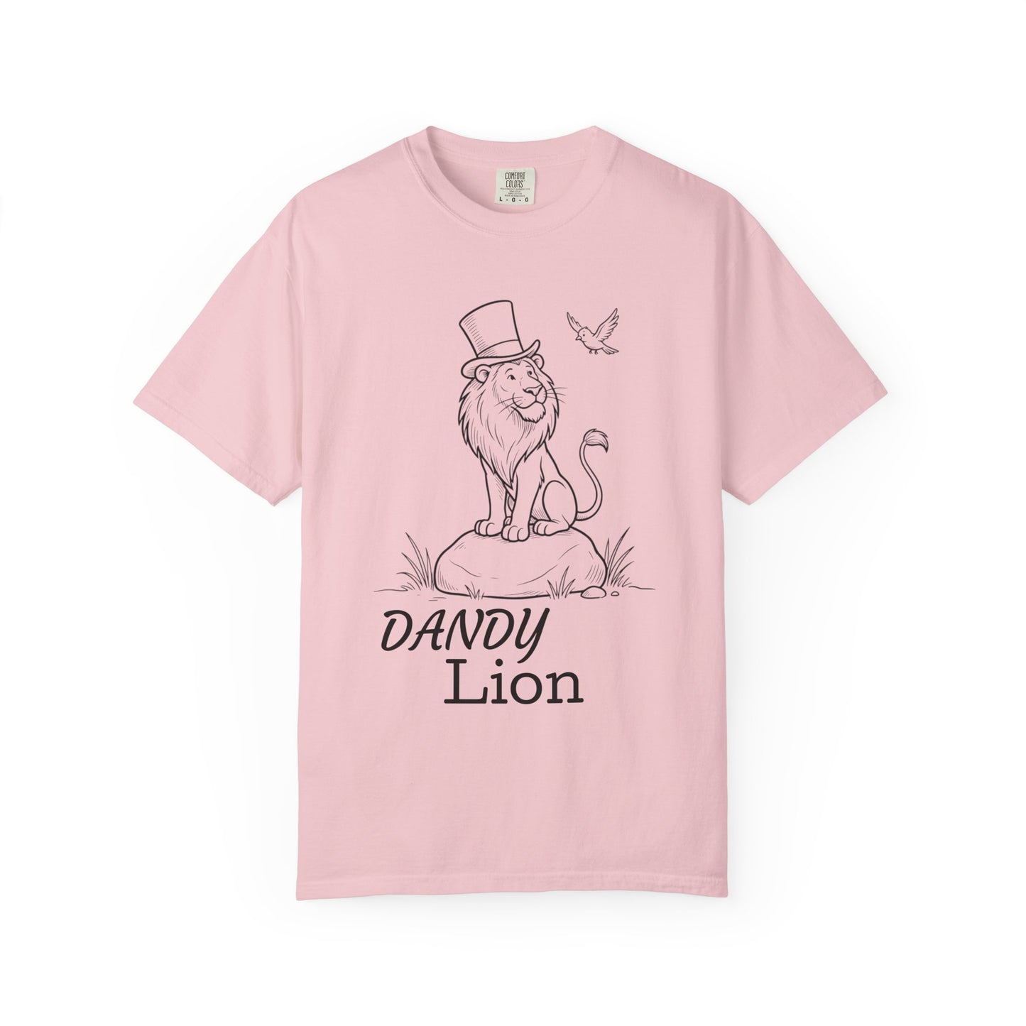 Dandy Lion T-Shirt — Vintage Top Hat Lion Graphic Tee