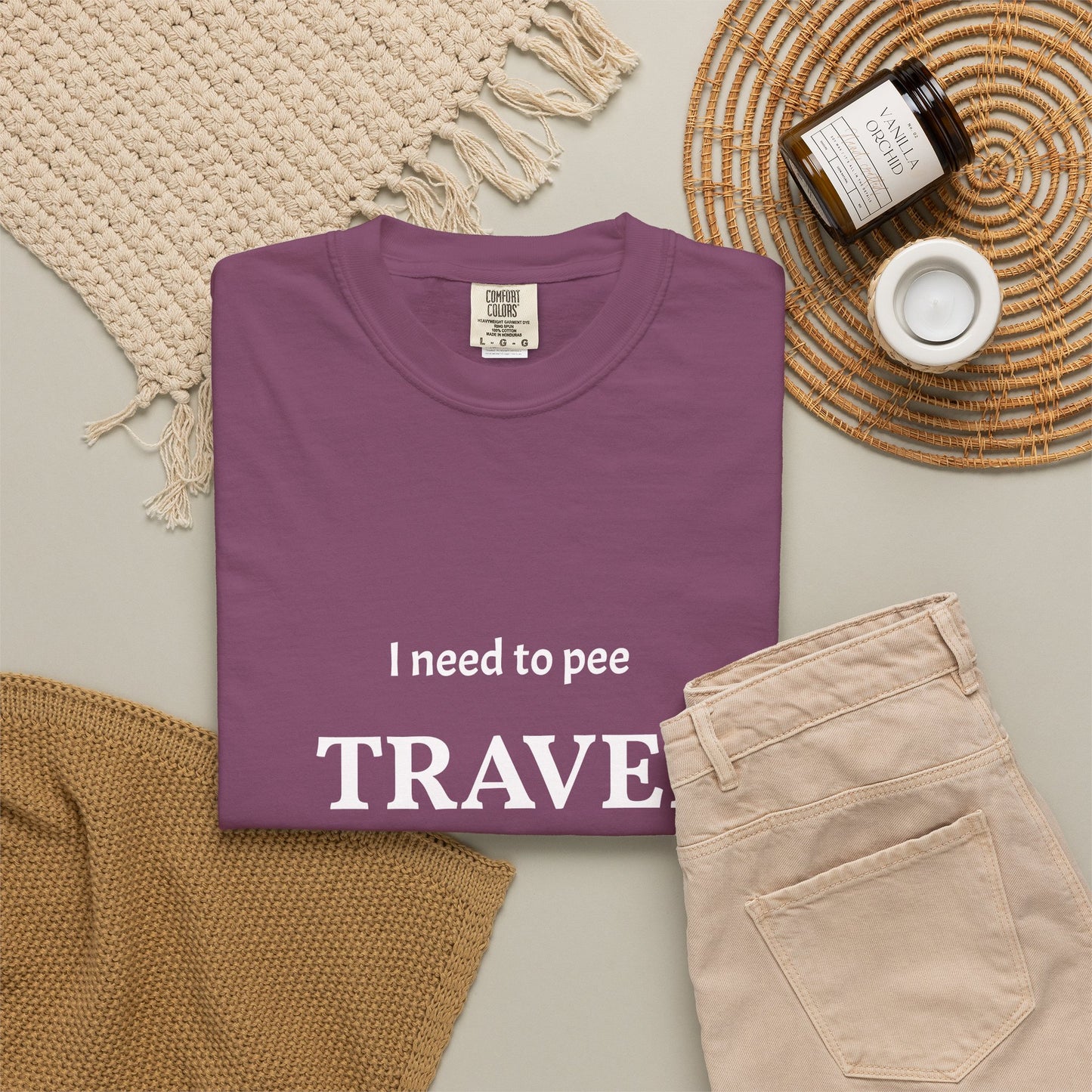 I Need to Pee Travel Club T-Shirt