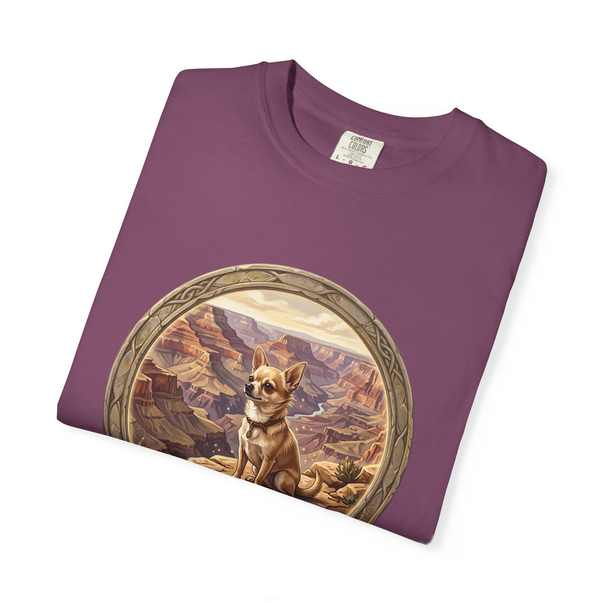 Desert Corgi Scenic T-Shirt — Corgi at the Canyon Graphic Tee