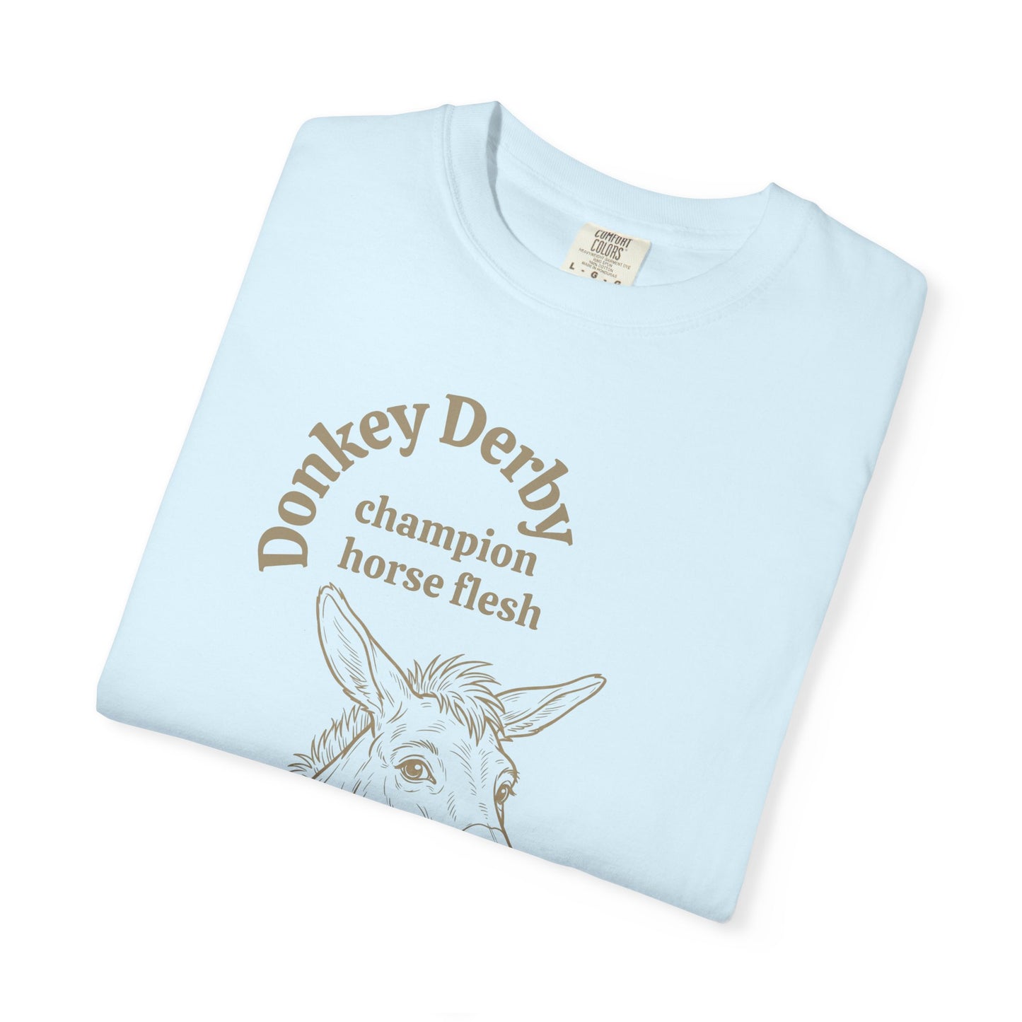 Donkey Derby Hee-Haw Graphic T-Shirt — Vintage Farm Animal Tee
