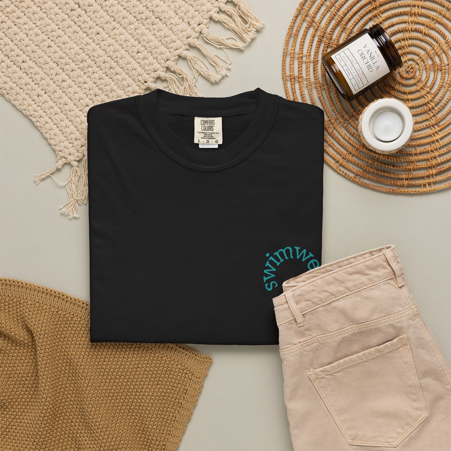 Explore & Dive T-Shirt — 'Swimmules Across America' Retro Swim Graphic Tee