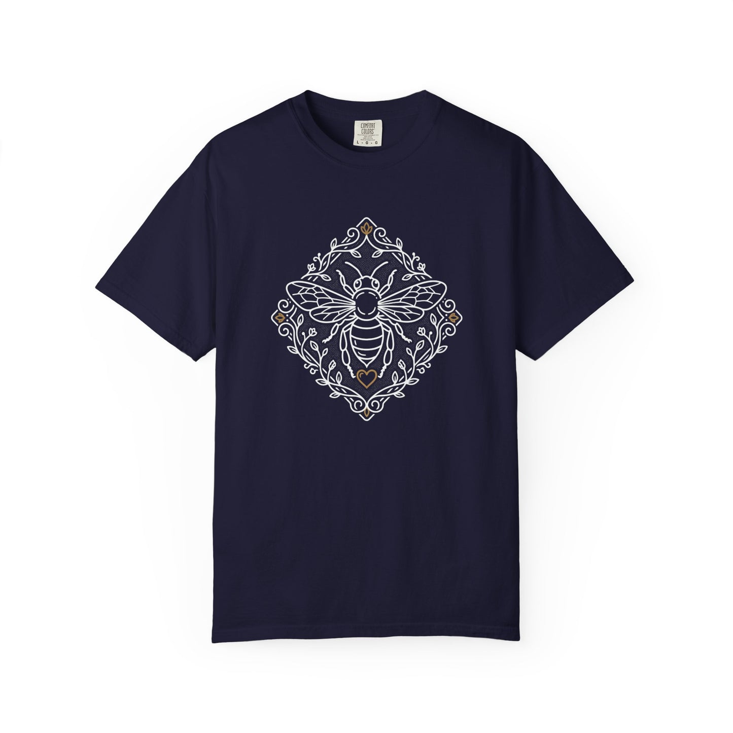 Bee Botanical T-Shirt — Vintage Floral Bee Graphic Tee