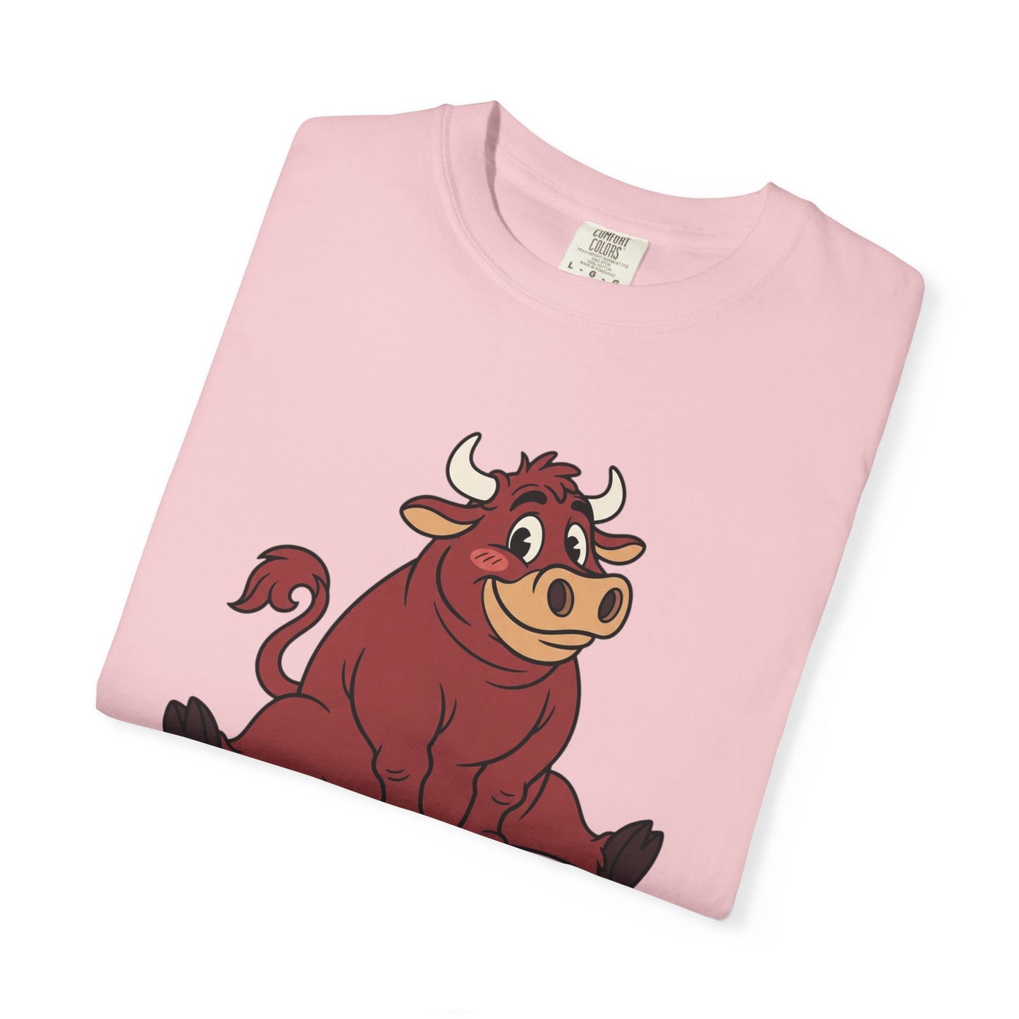 Sitting Bull Cartoon T-Shirt — Cute Sitting Bull Graphic Tee
