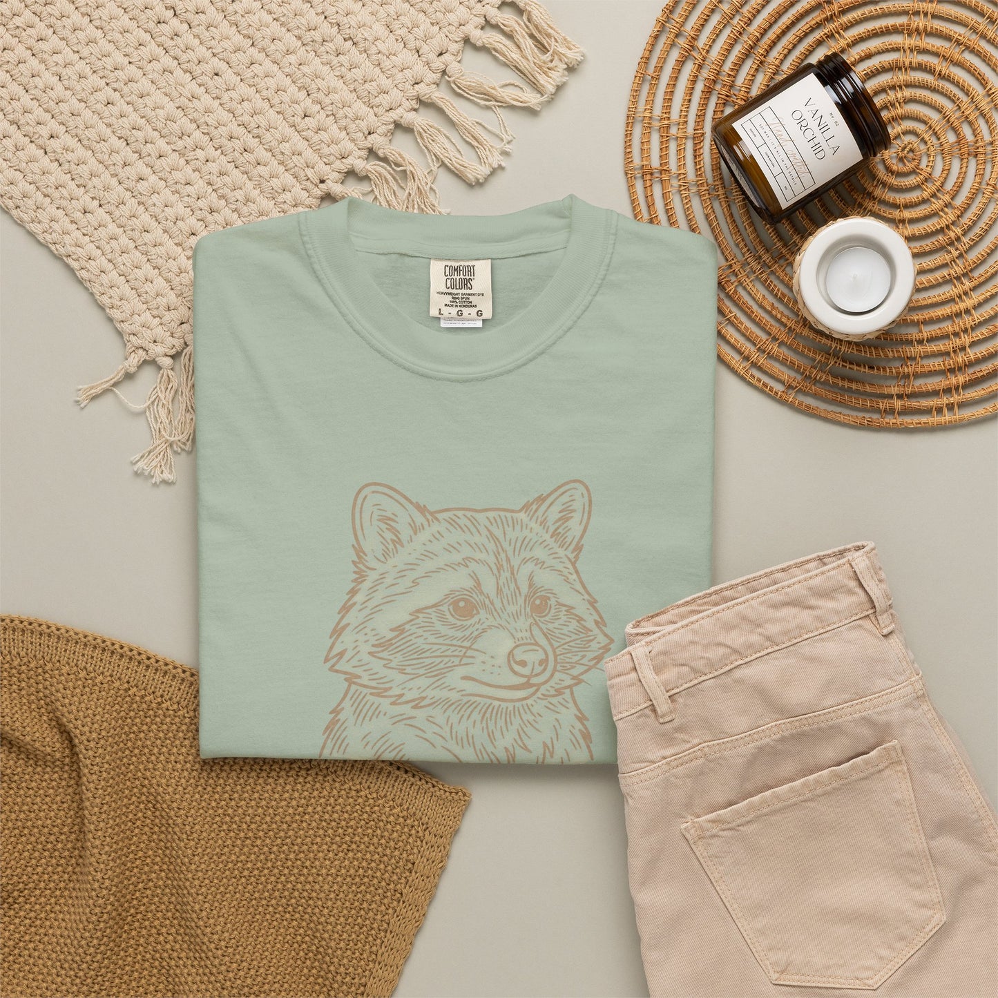 Tomfoolery Management T-Shirt — Raccoon Illustration Graphic Tee