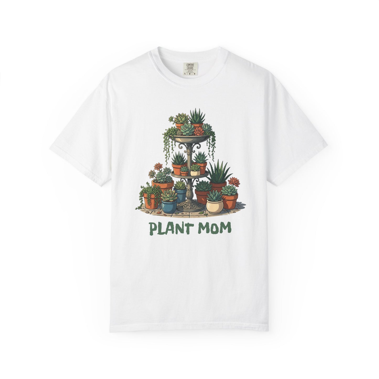 Plant Mom T-Shirt — Cute Potted Plants Graphic Tee