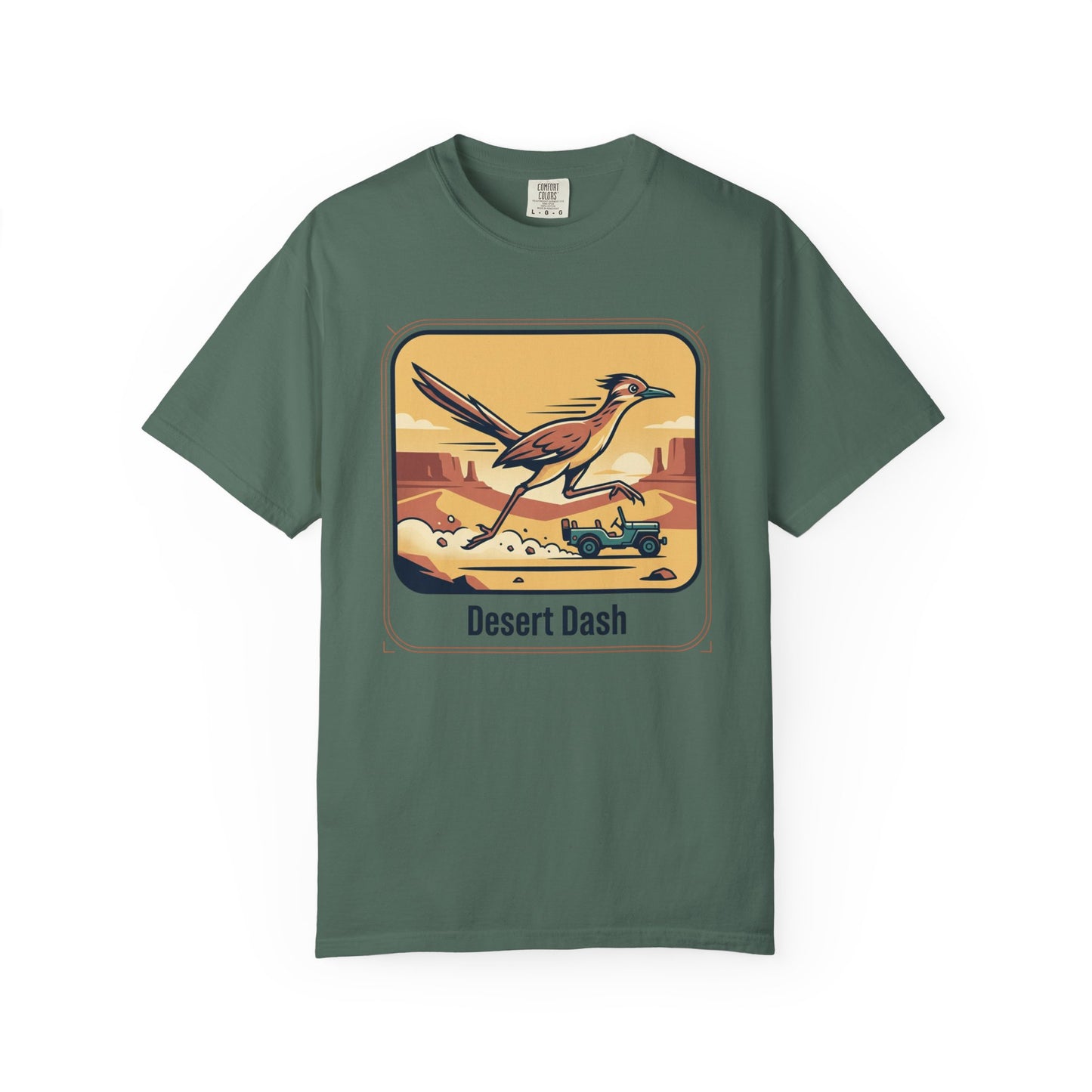 Desert Dash T-Shirt — Roadrunner Retro Graphic Tee