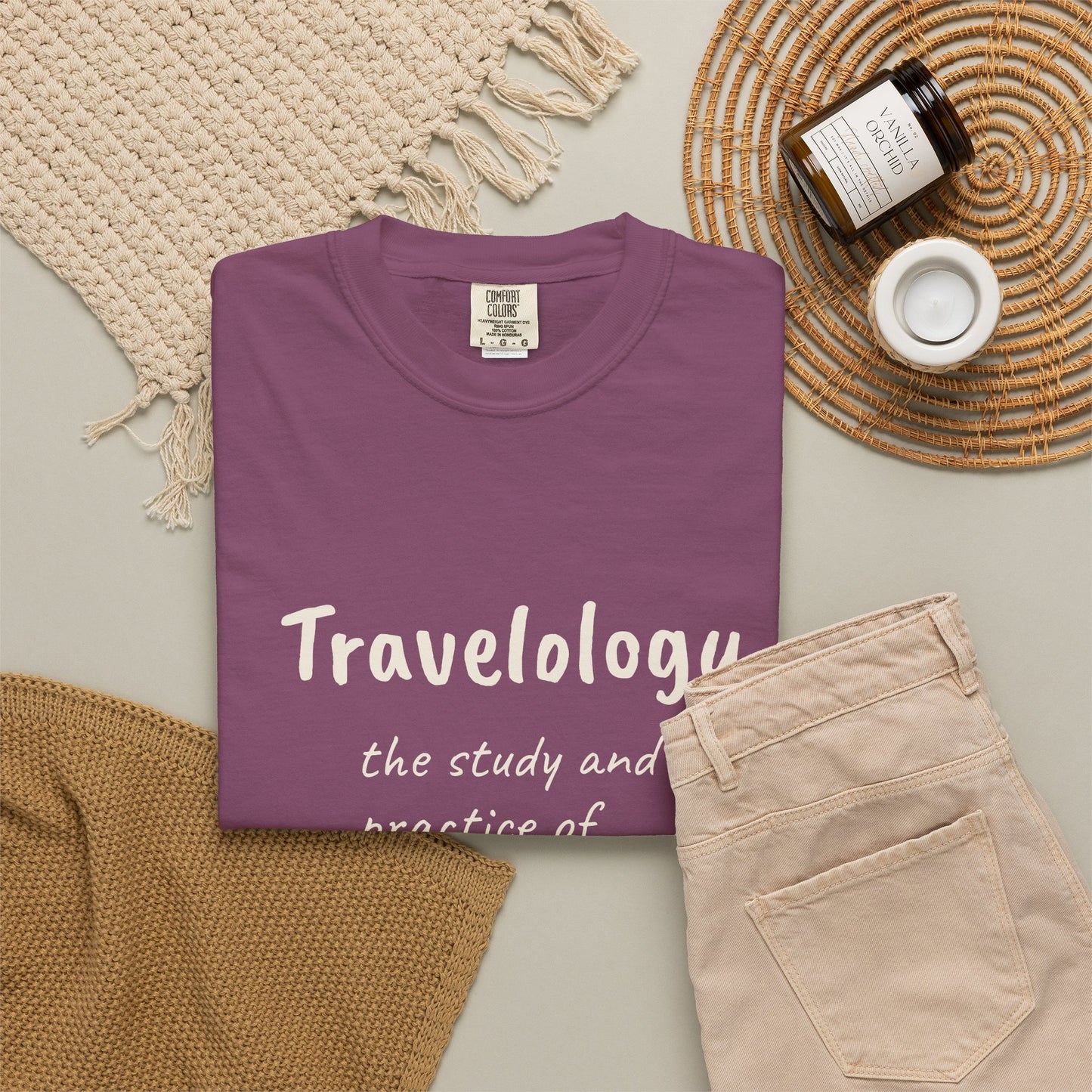 Travelology T-Shirt — "the study and practice of going places" Travel Tee