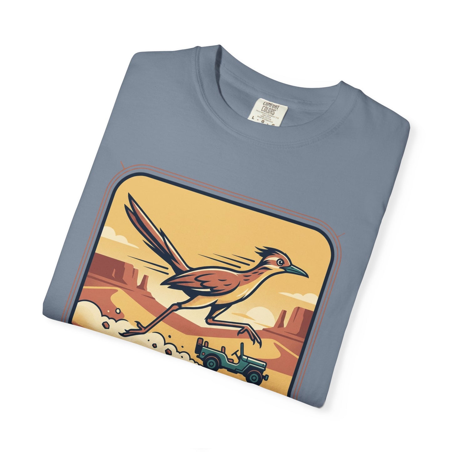 Desert Dash T-Shirt — Roadrunner Retro Graphic Tee