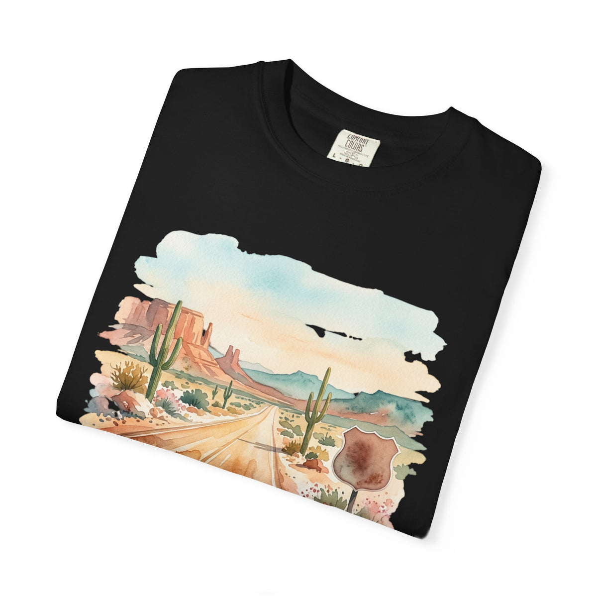 Scenic Highways Please! T-Shirt — Floral Travel Roadtrip Tee or