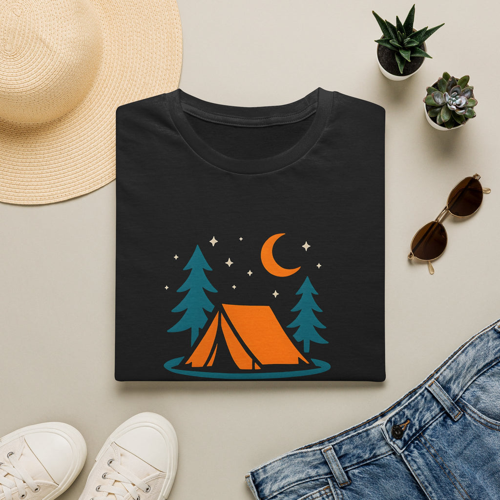 Night Camping Scene T-Shirt