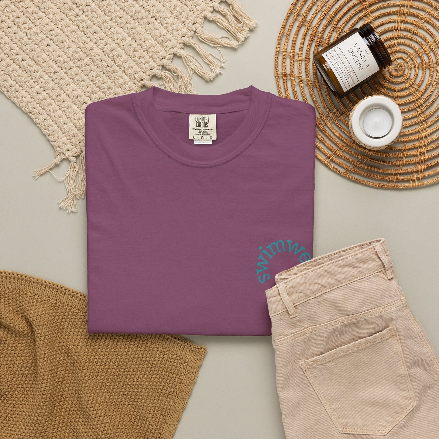 Explore & Dive T-Shirt — 'Swimmules Across America' Retro Swim Graphic Tee