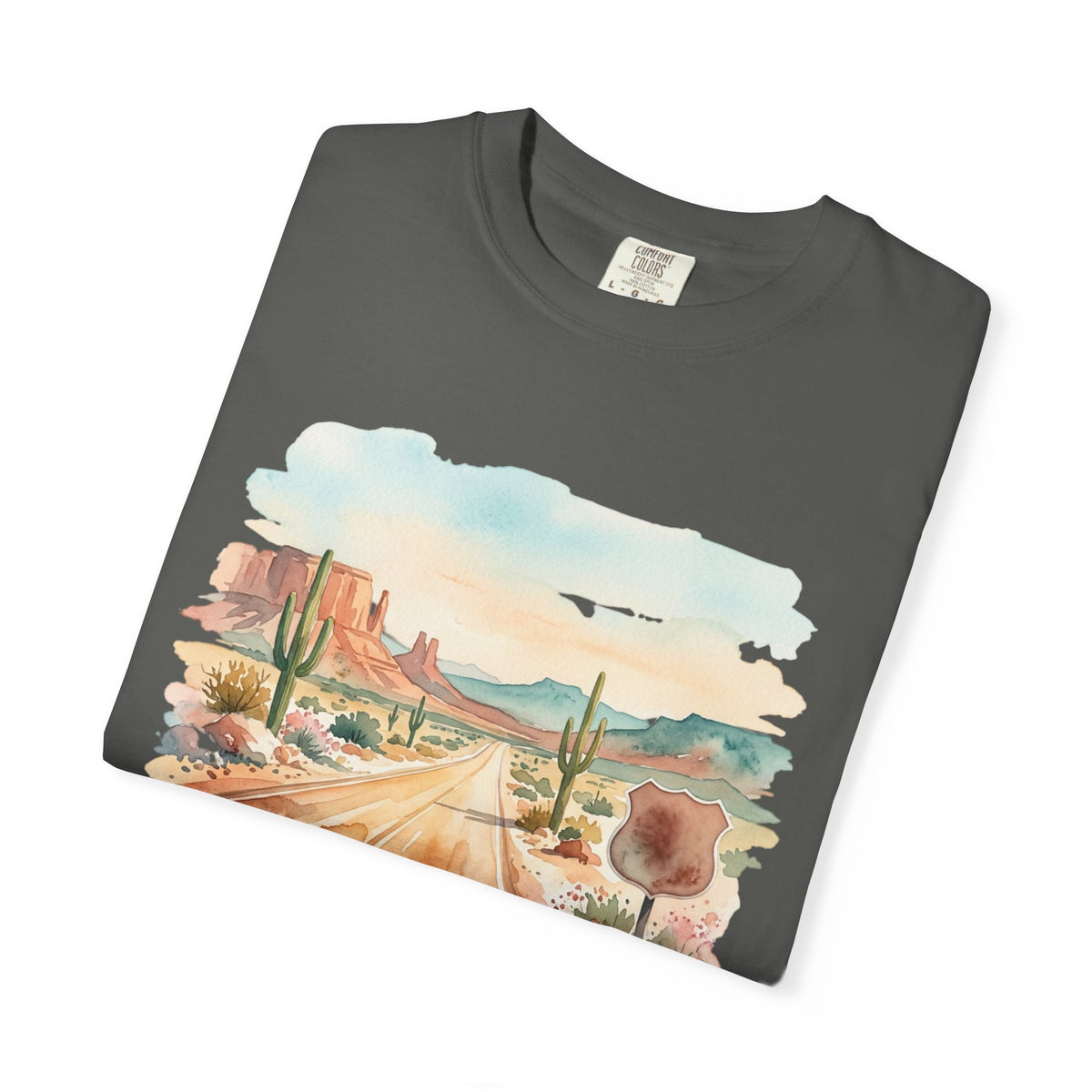 Scenic Highways Please! T-Shirt — Floral Travel Roadtrip Tee or