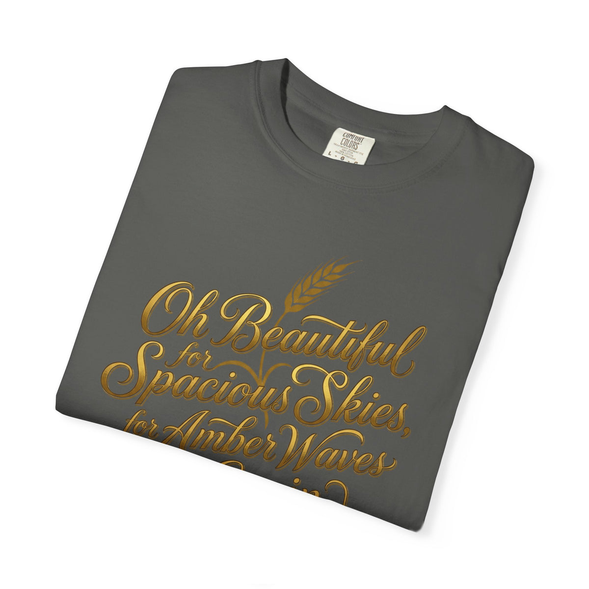 Oh Beautiful For Spacious Skies T-Shirt — Vintage Patriotic Americana Tee