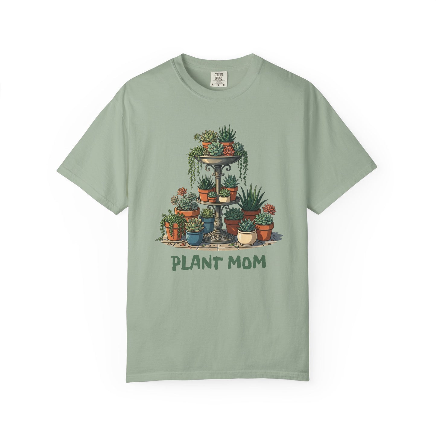 Plant Mom T-Shirt — Cute Potted Plants Graphic Tee