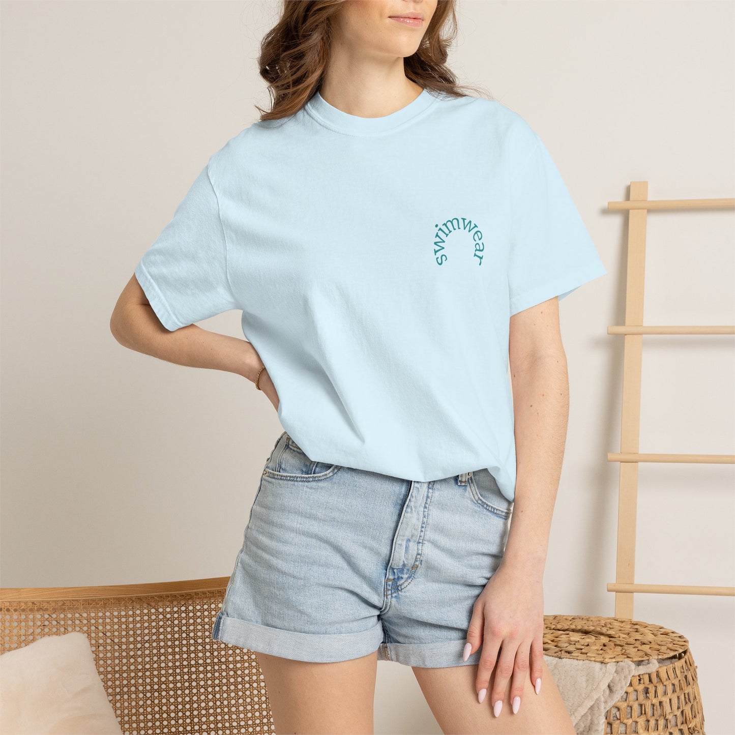 Explore & Dive T-Shirt — 'Swimmules Across America' Retro Swim Graphic Tee