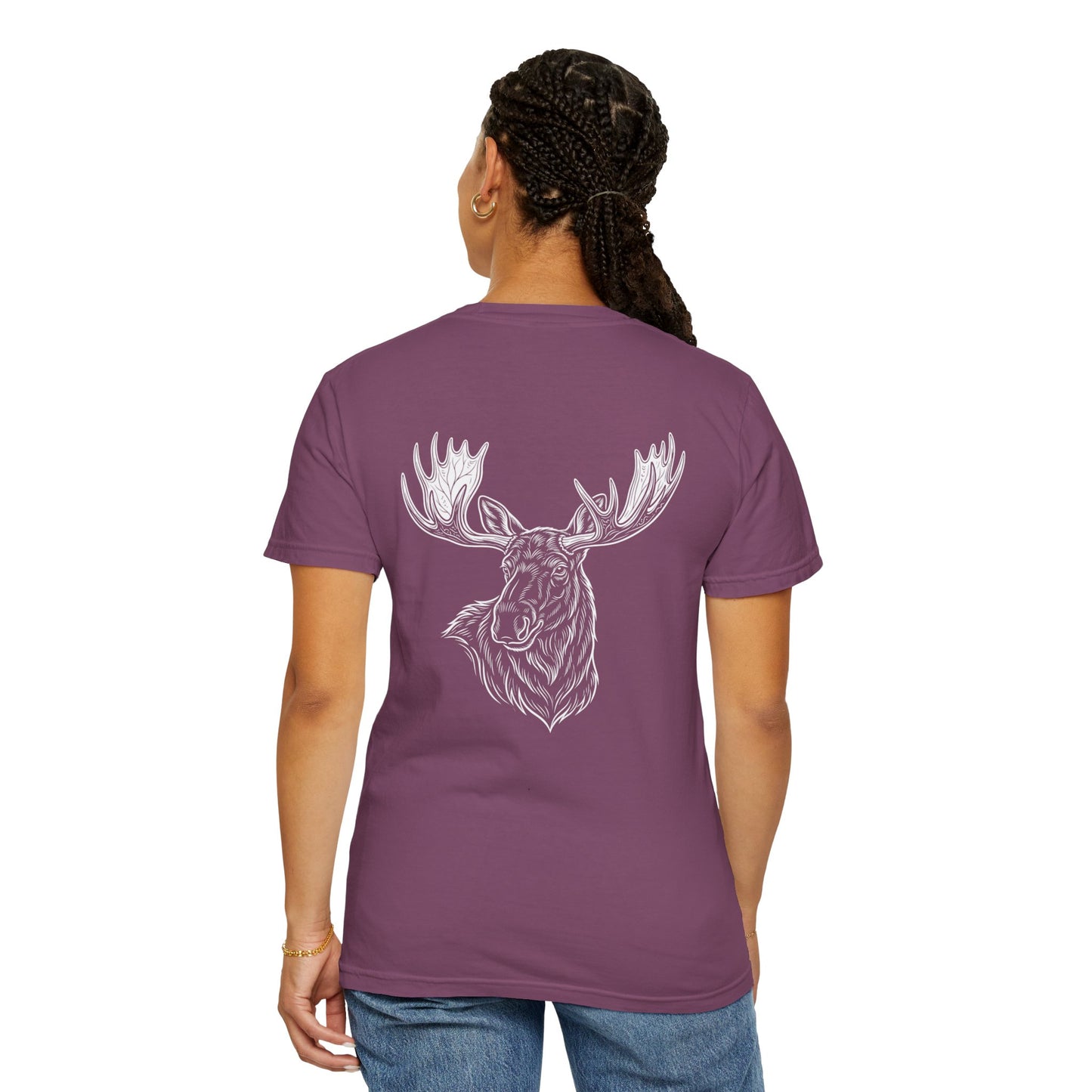 Moosejaw Ridge Graphic T-Shirt — Vintage Moose Head Tee