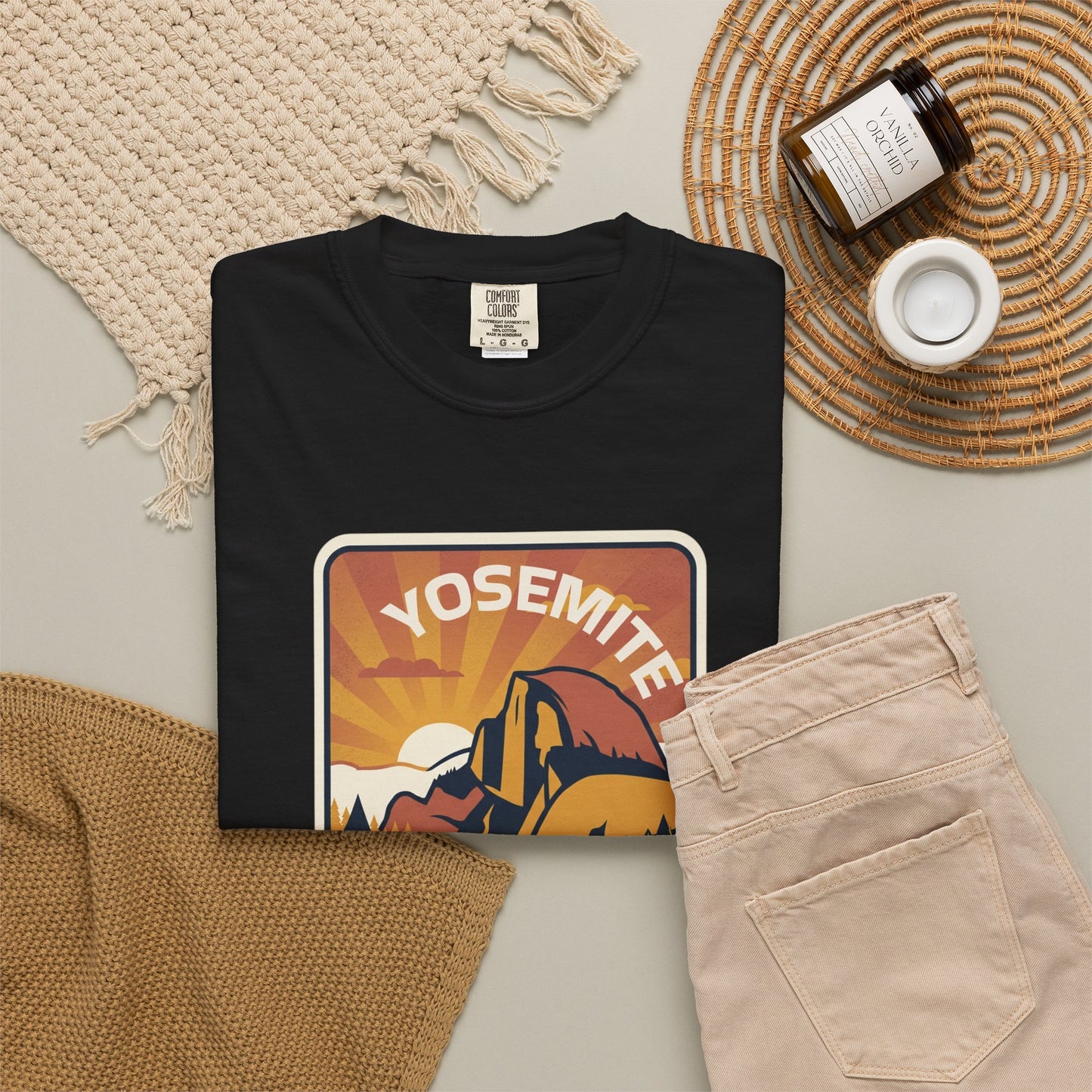 Yosemite Sunset Graphic T-Shirt
