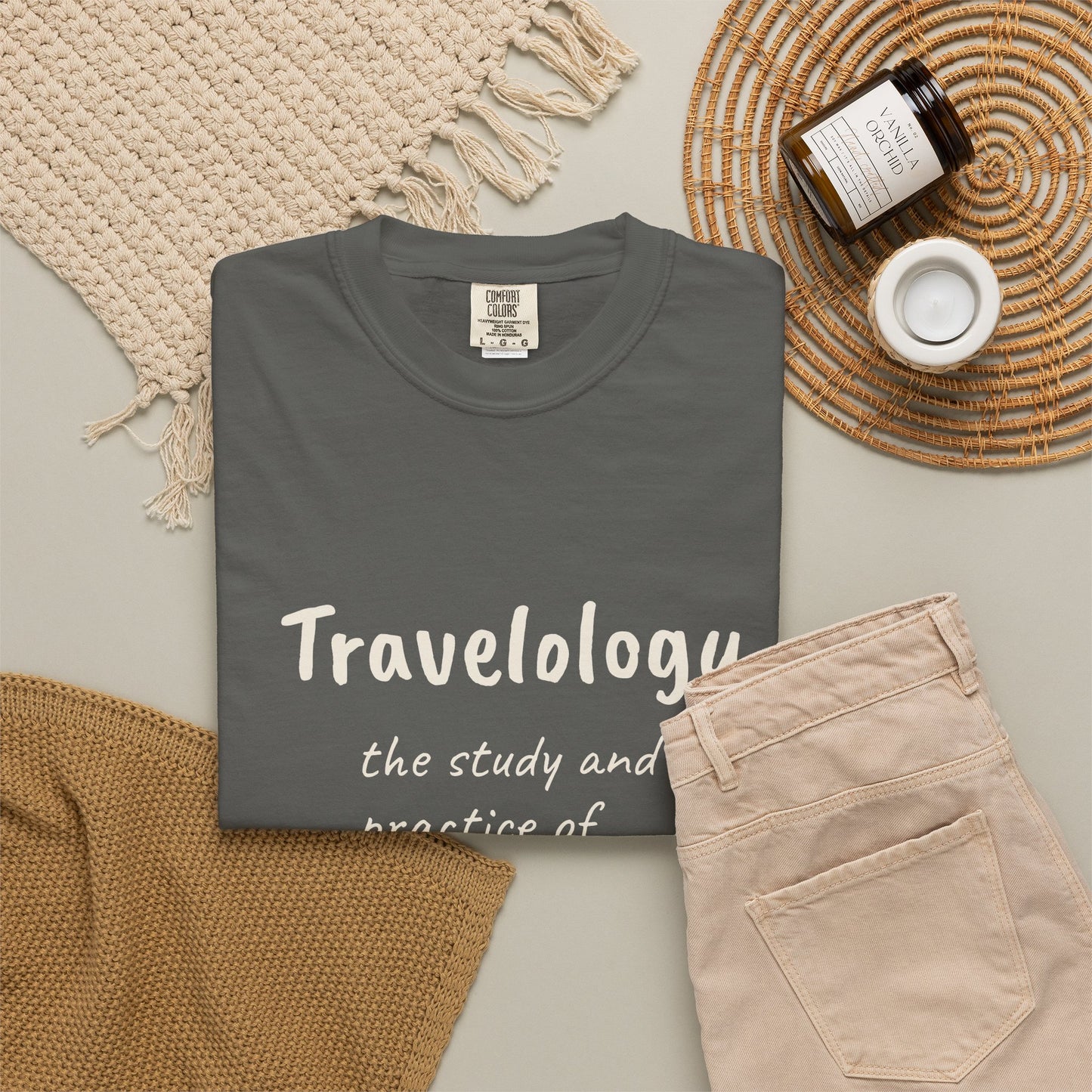 Travelology T-Shirt — "the study and practice of going places" Travel Tee