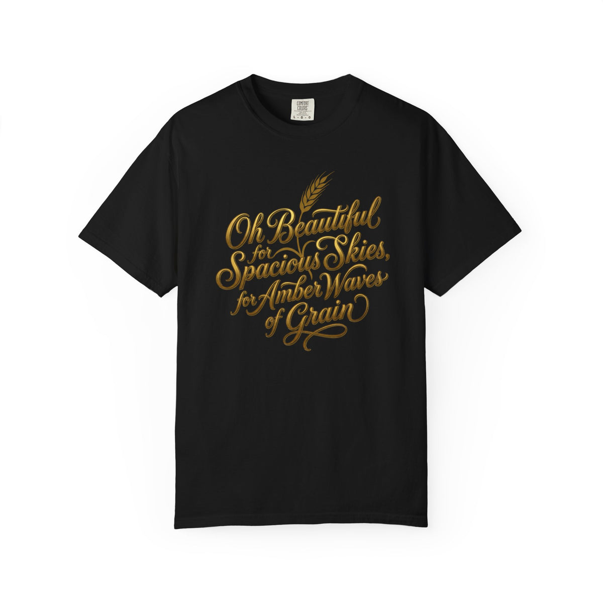 Oh Beautiful For Spacious Skies T-Shirt — Vintage Patriotic Americana Tee