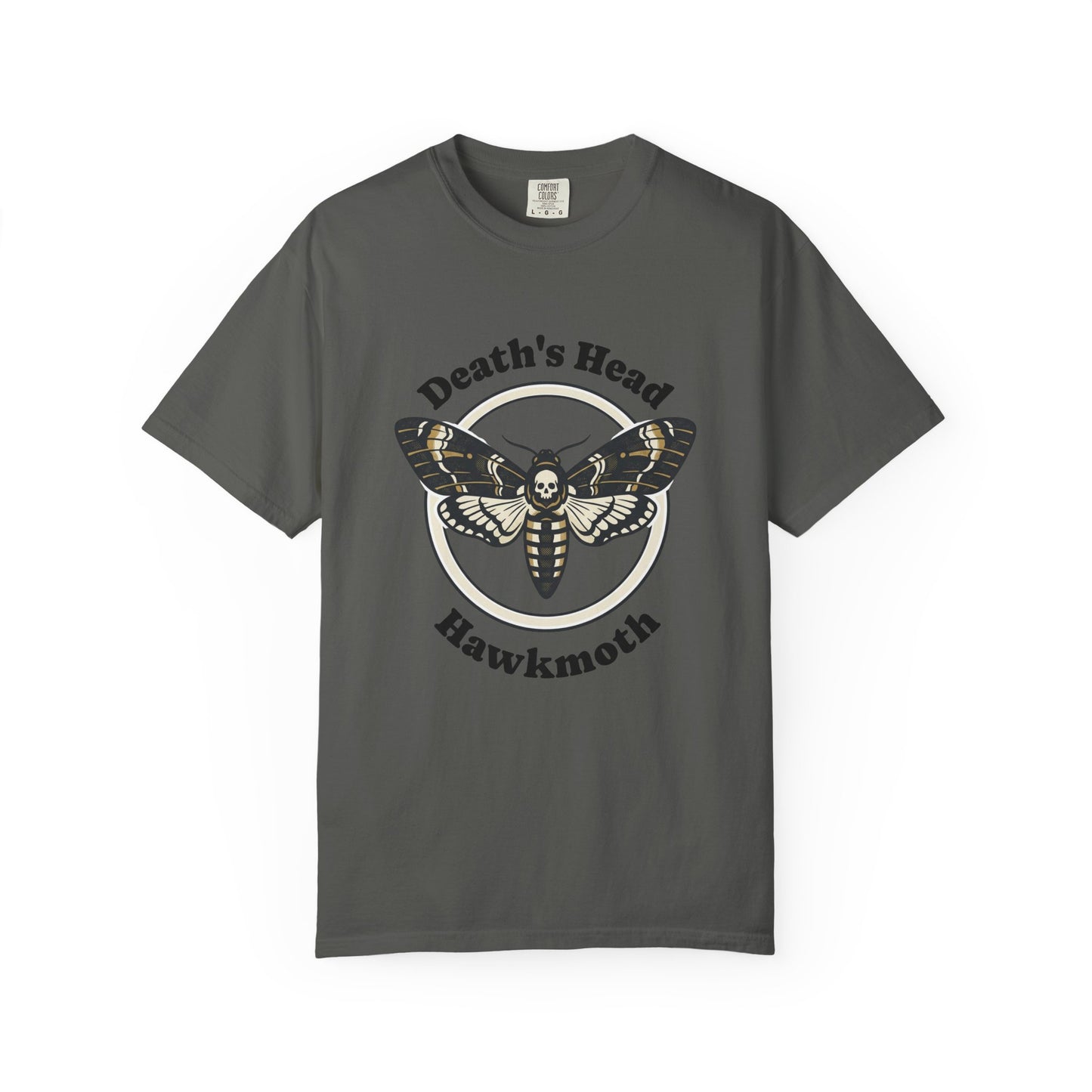 Death's Head Hawkmoth T-Shirt — Vintage Gothic Moth Graphic Tee
